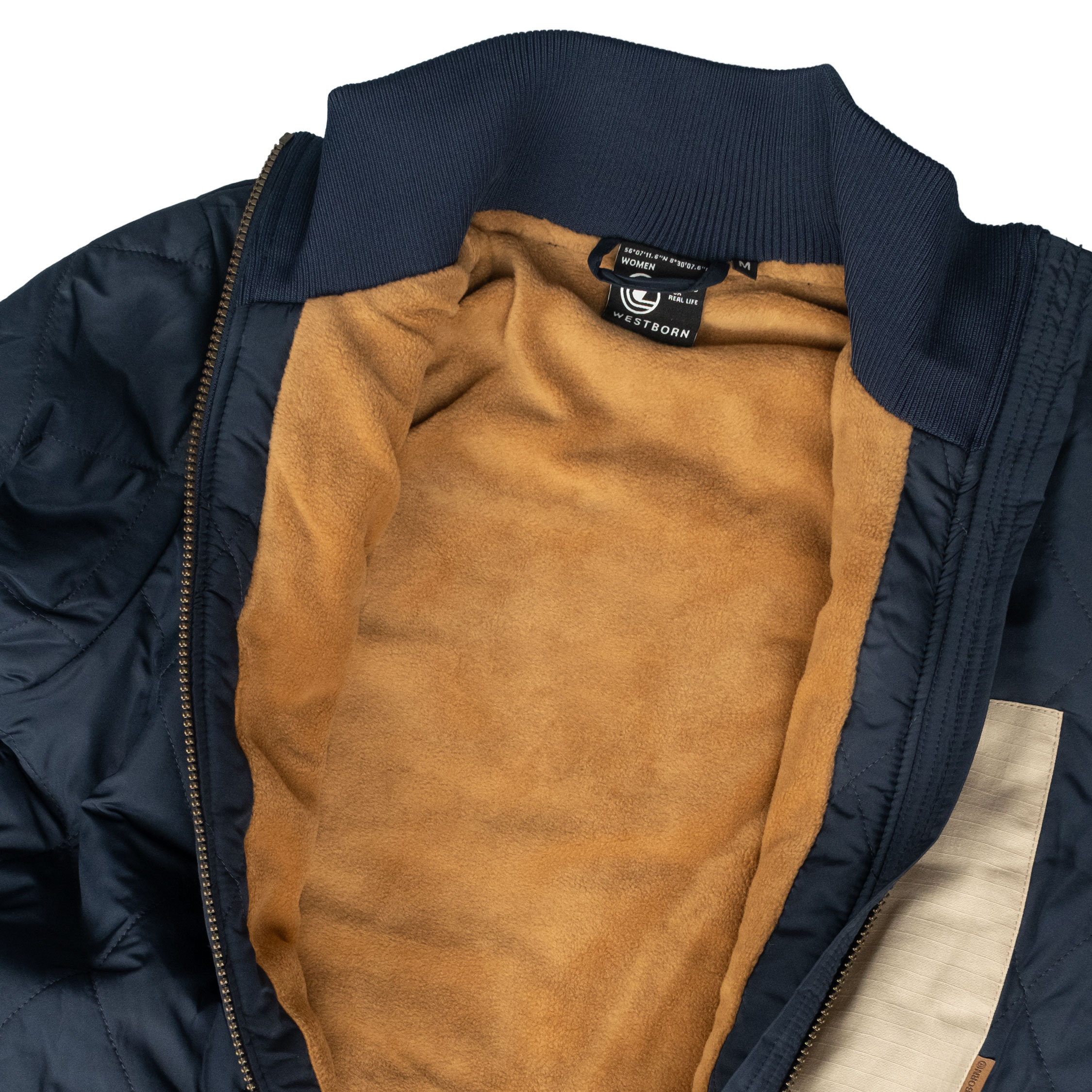 Westborn dame vattert heldrakt, Space Blue, large image number 5