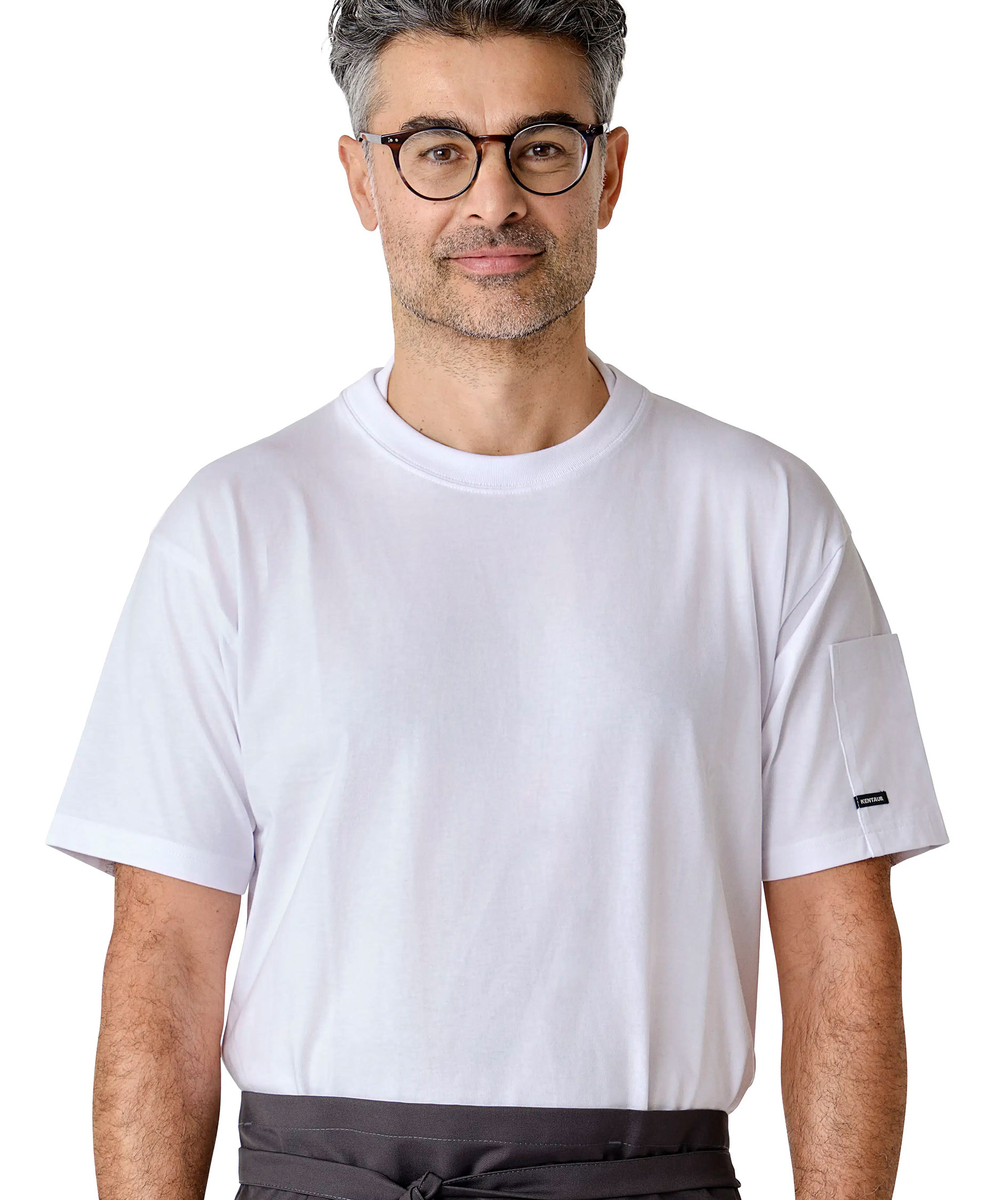 Kentaur chefs-/service T-shirt, White, large image number 3