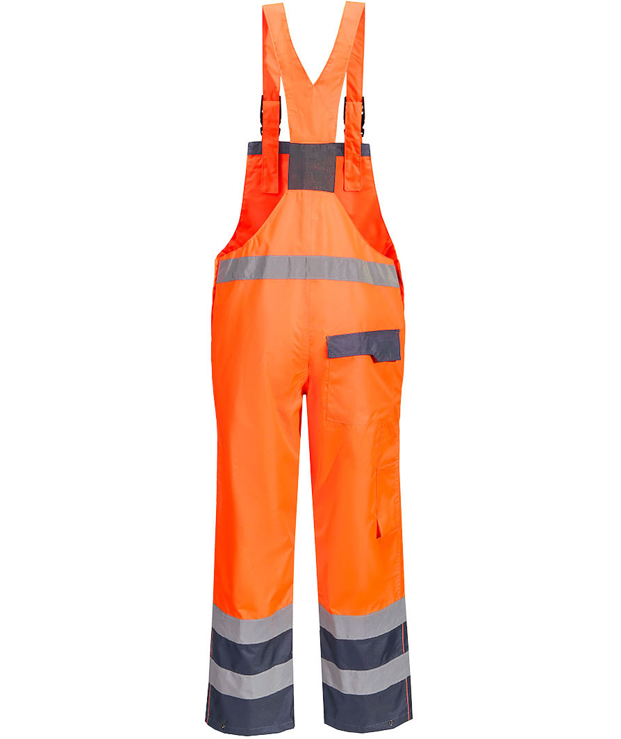 Portwest skaloveralls, Varsel Orange/Marinbl&aring;