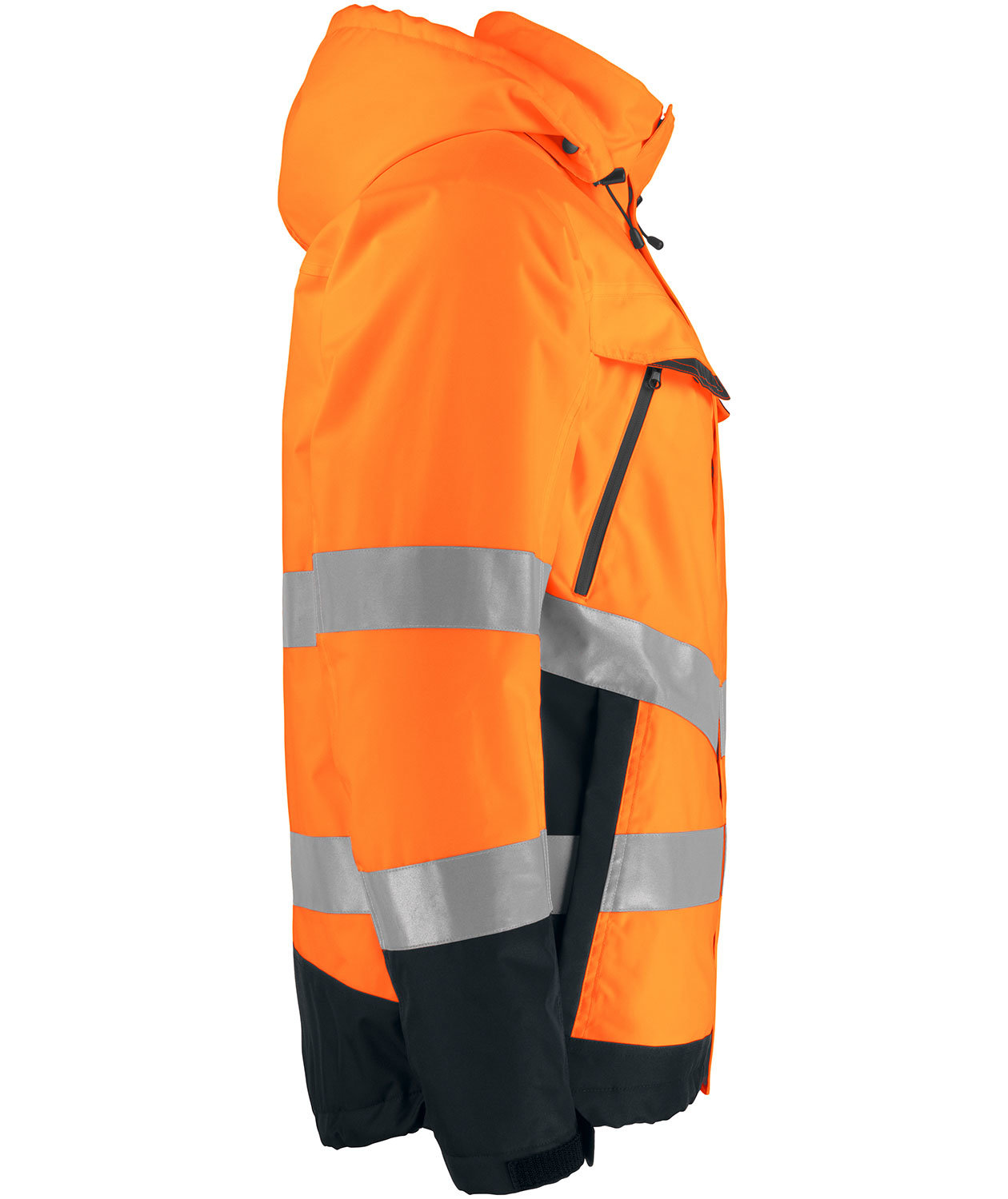 ProJob shell jacket 6441, Hi-Vis Orange/Black, large image number 2