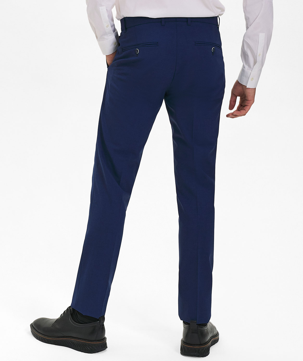 Sunwill Bistretch Fitted klassiske bukser, Indigobl&aring;, large image number 3