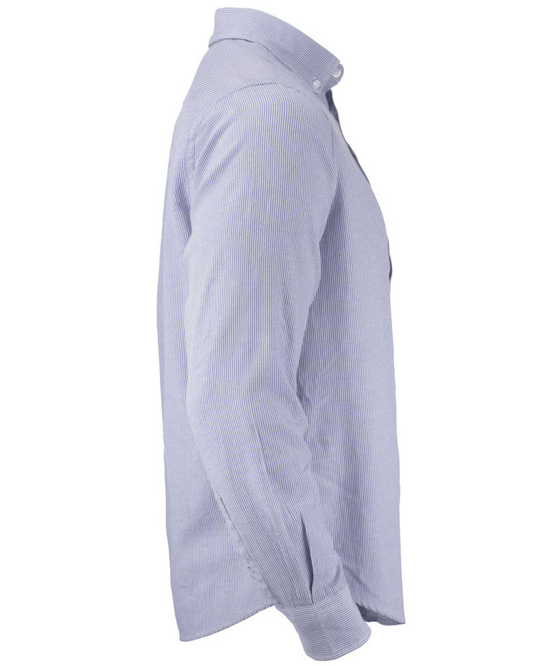 Cutter & Buck Belfair Oxford Modern fit skjorta, Bl&aring;/Vit Randig, large image number 2