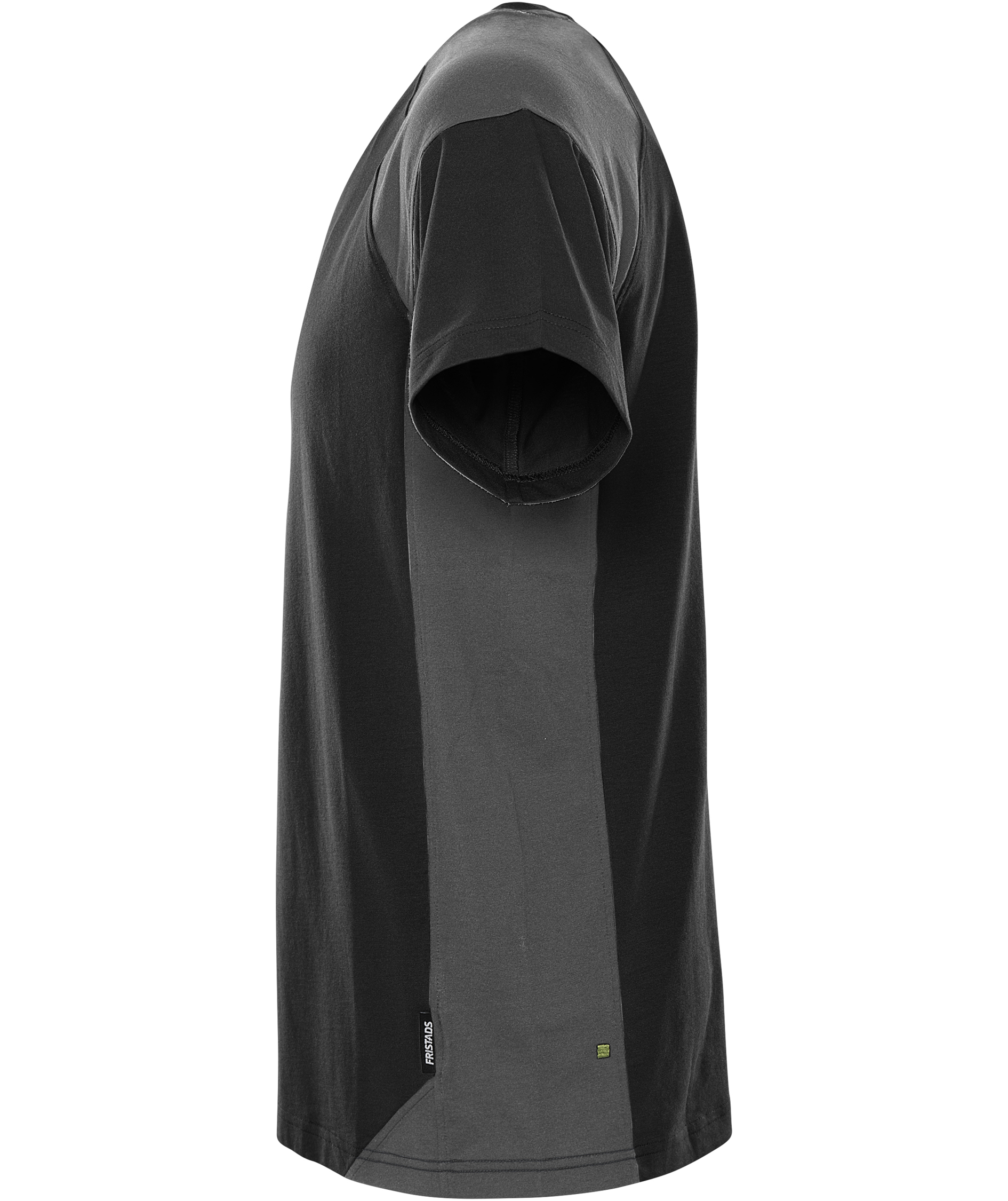 Fristads Heavy T-shirt 7046 GTM, Black/Grey, large image number 5