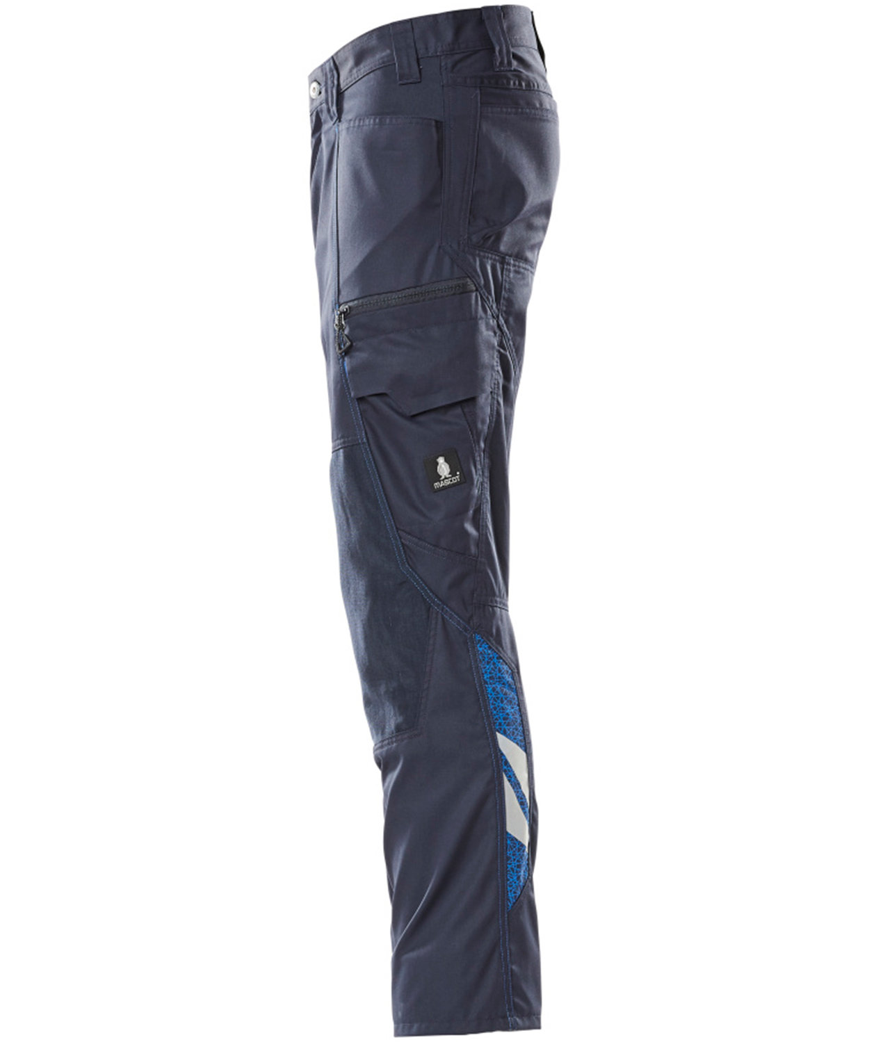 Mascot Accelerate work trousers, Dark Marine Blue, large image number 3