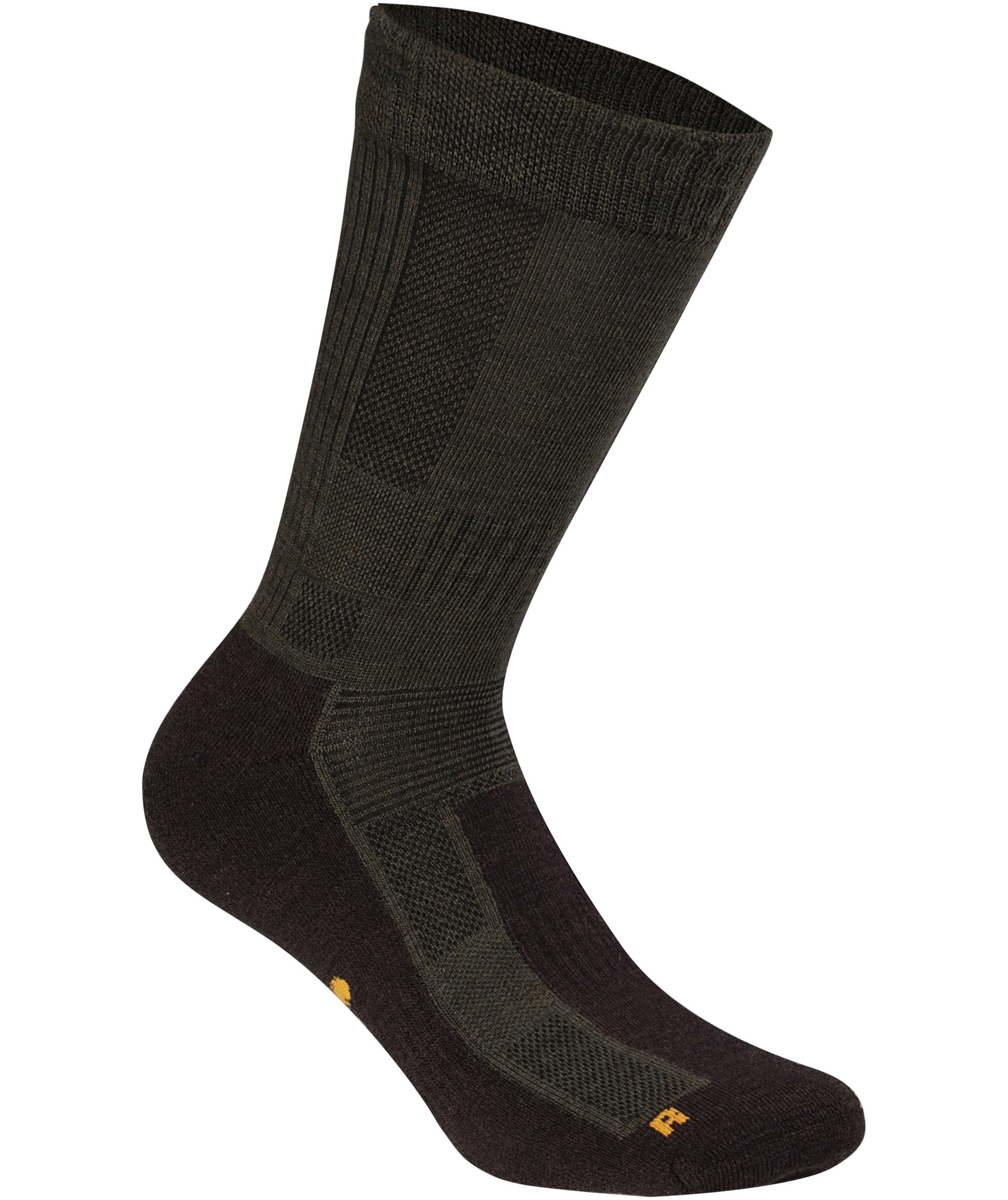 Pinewood Trekking str&oslash;mper med merinould, Green/Brown