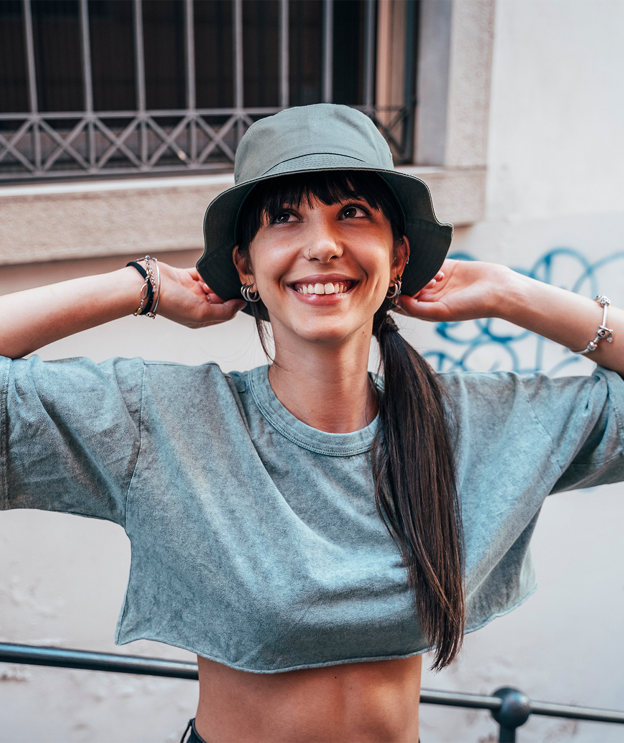 Atlantis Geo b&oslash;llehat, Olive, Olive, large image number 1