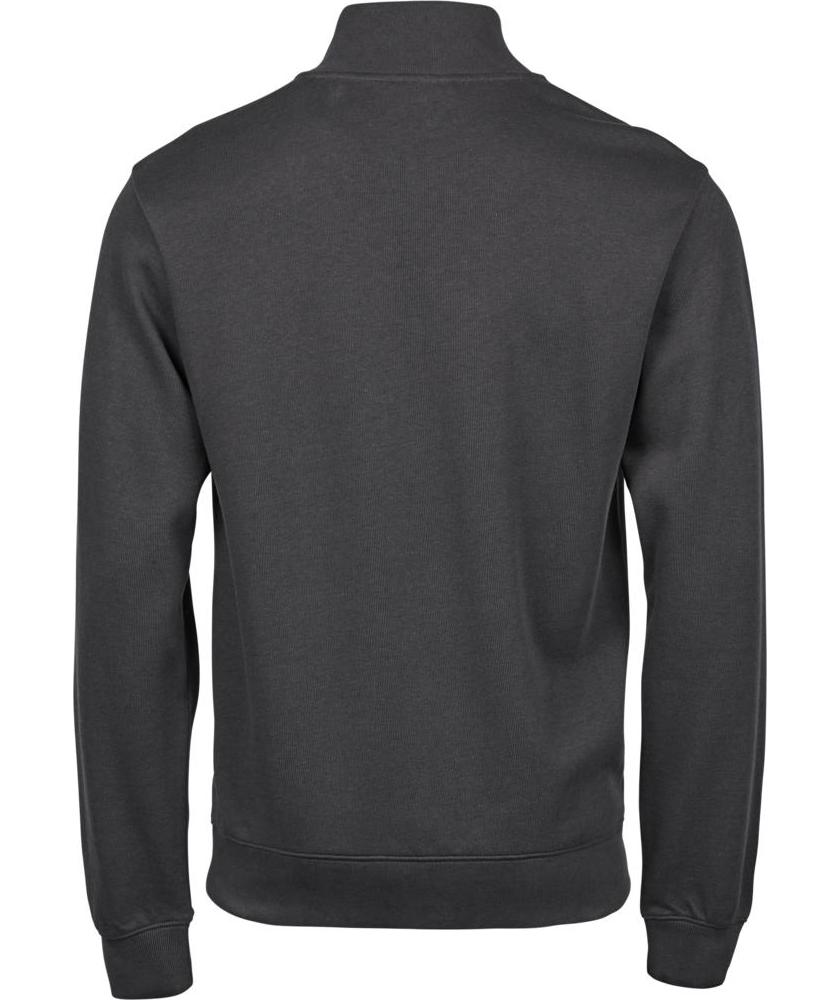 Tee Jays Half-zip Sweatshirt, Dark Grey, large image number 2
