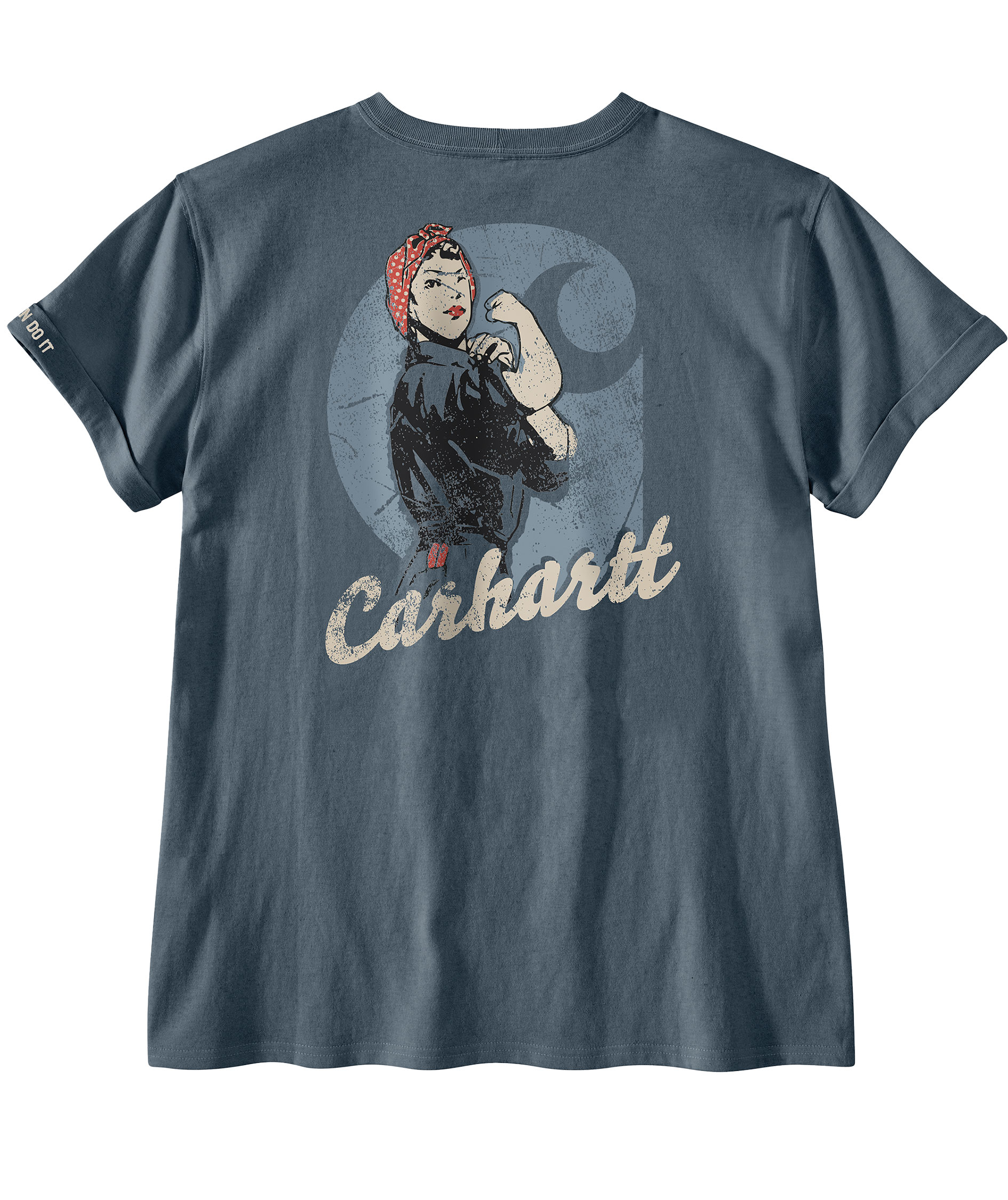 Carhartt Dearborn T-shirt dam, Iron Blue, large image number 2