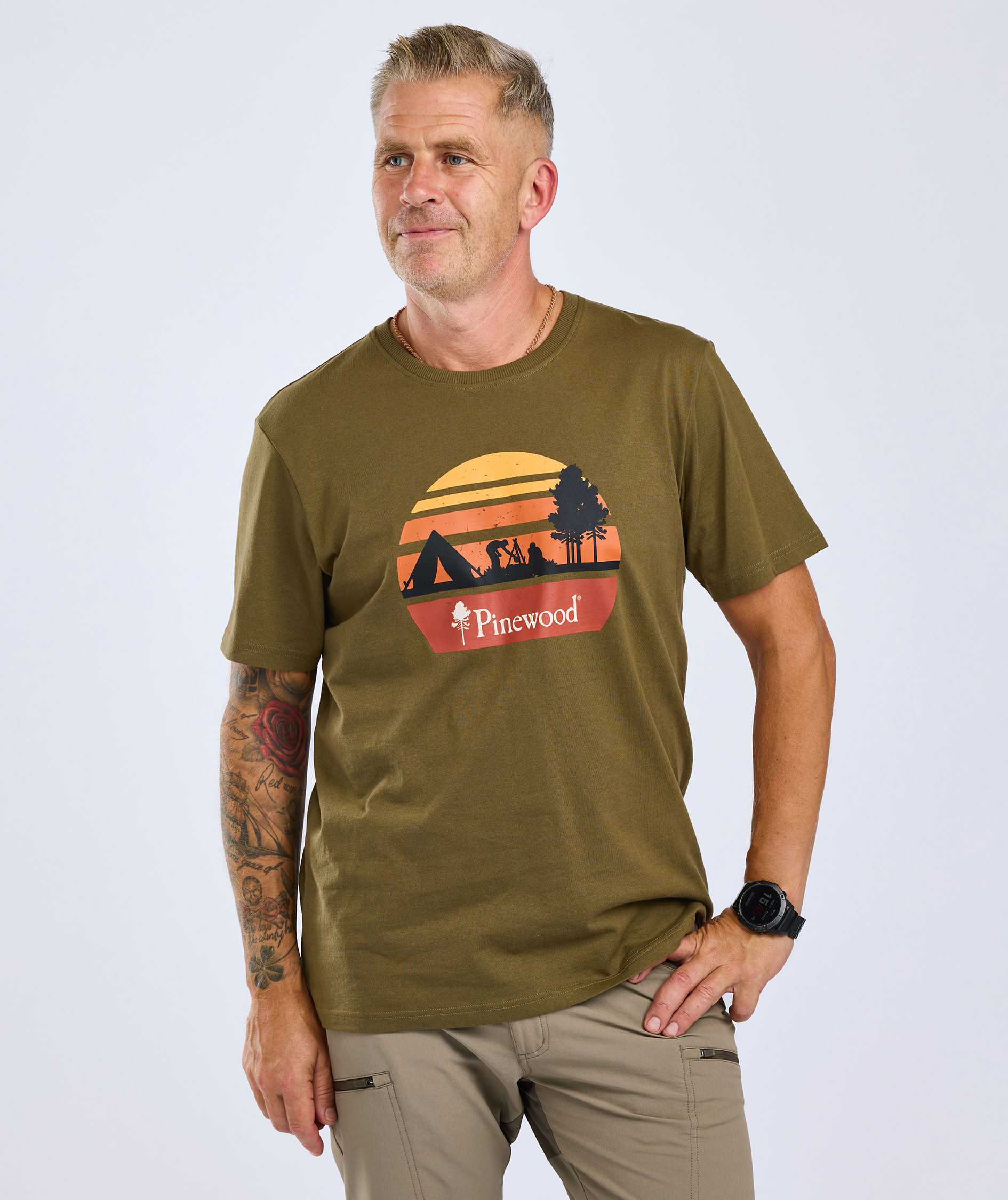 Pinewood Finnveden Recycled Outdoor T-shirt