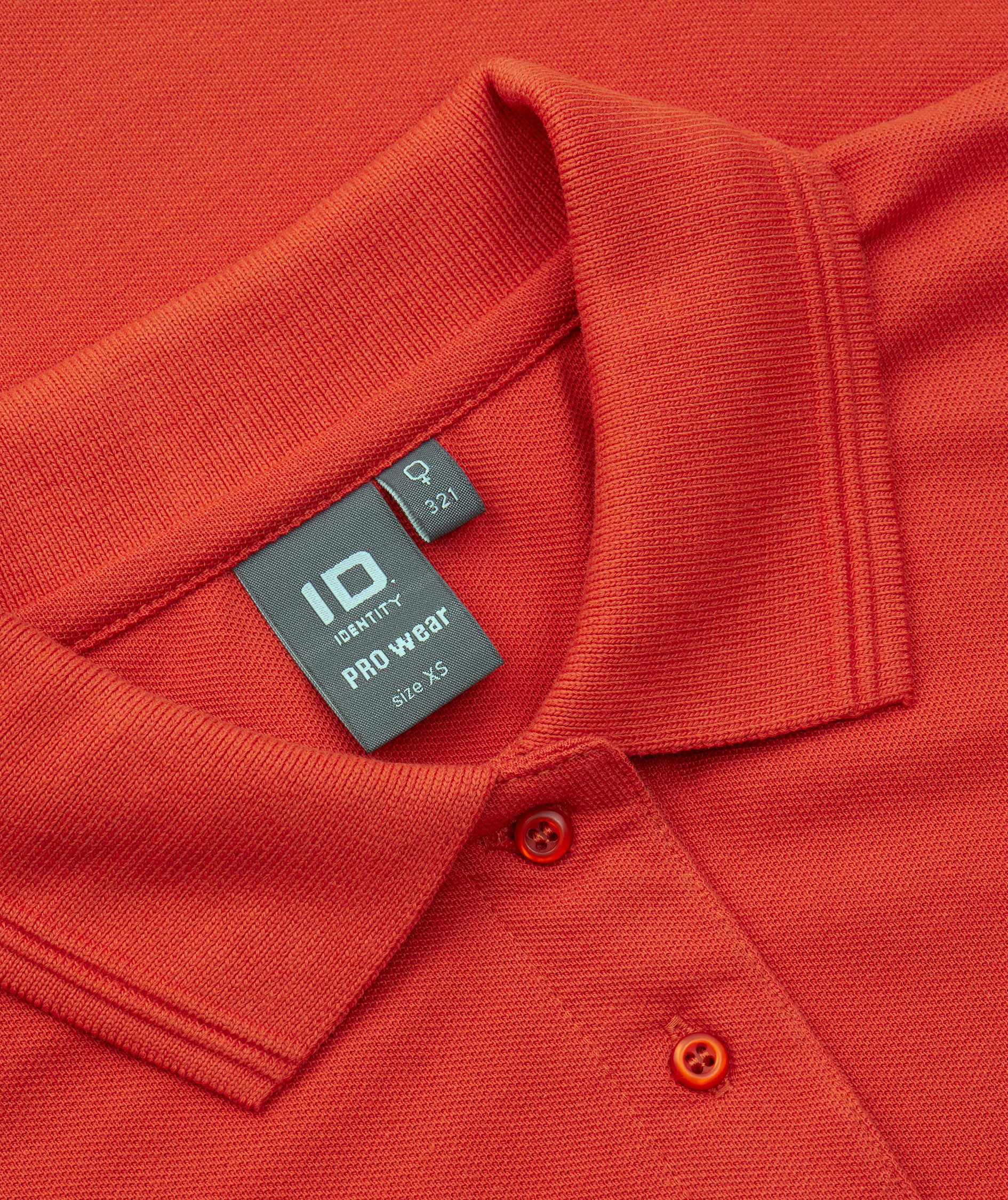 ID PRO Wear Damen Poloshirt, Koralle, large image number 3