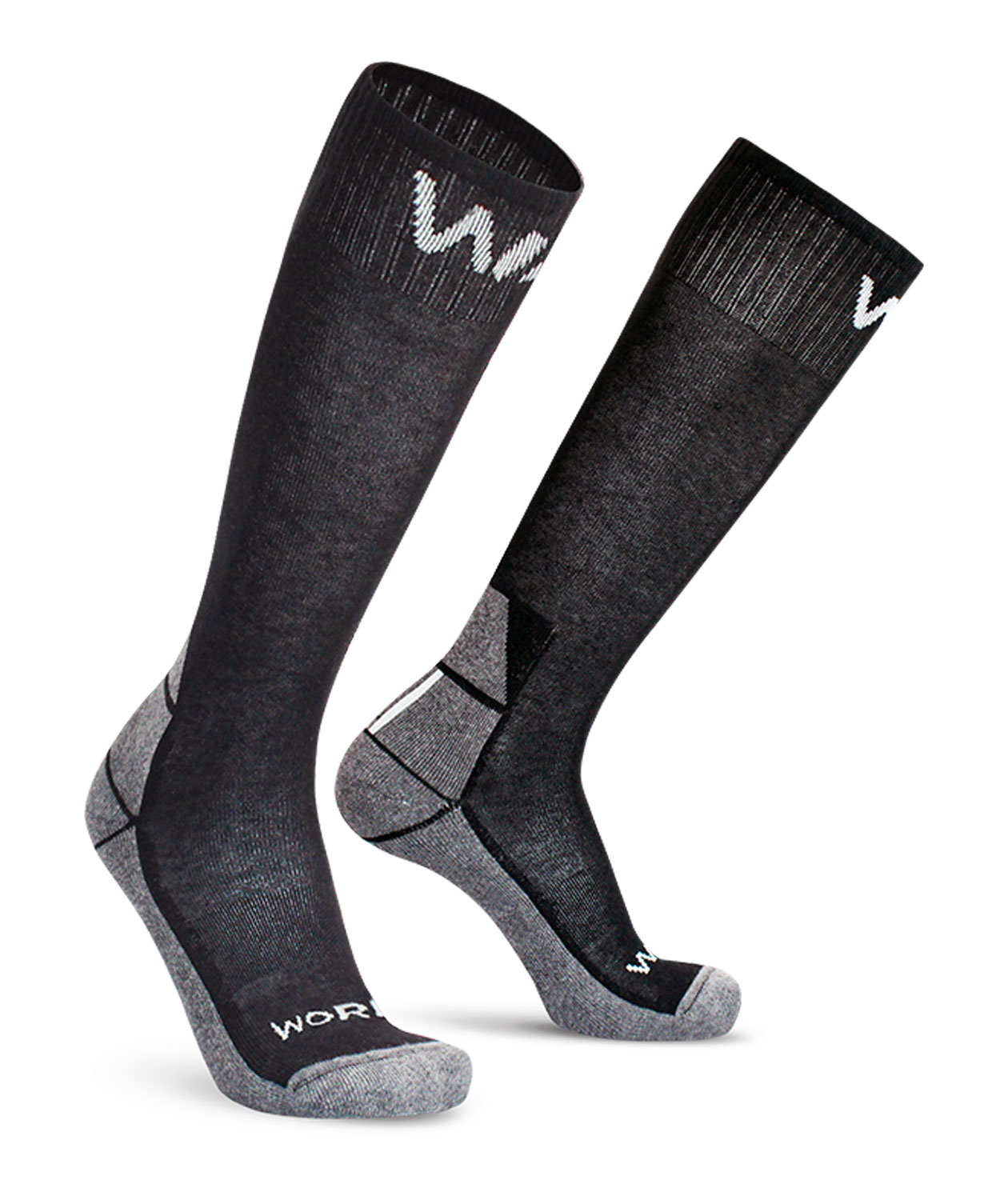 Worik Natural Clima kn&auml;strumpa, Svart