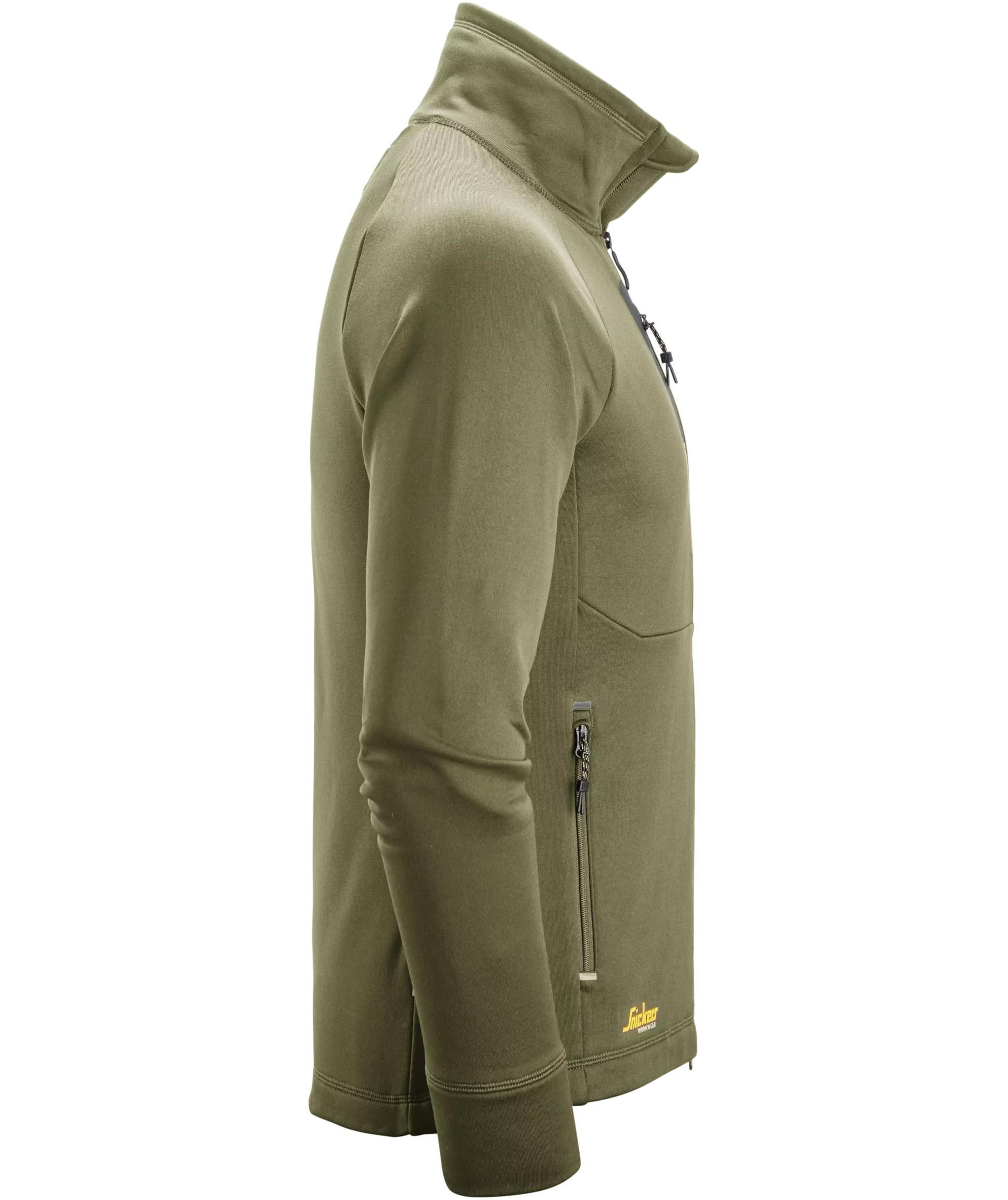 Snickers FlexiWork Polartec&reg; jacka 8023, Khaki Green, large image number 2