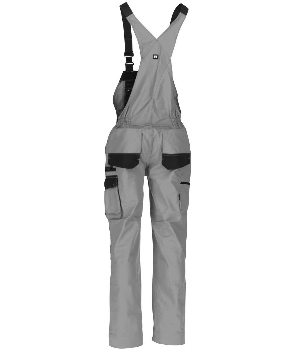 Kramp Original arbeidsselebukse, Gr&aring;/Svart