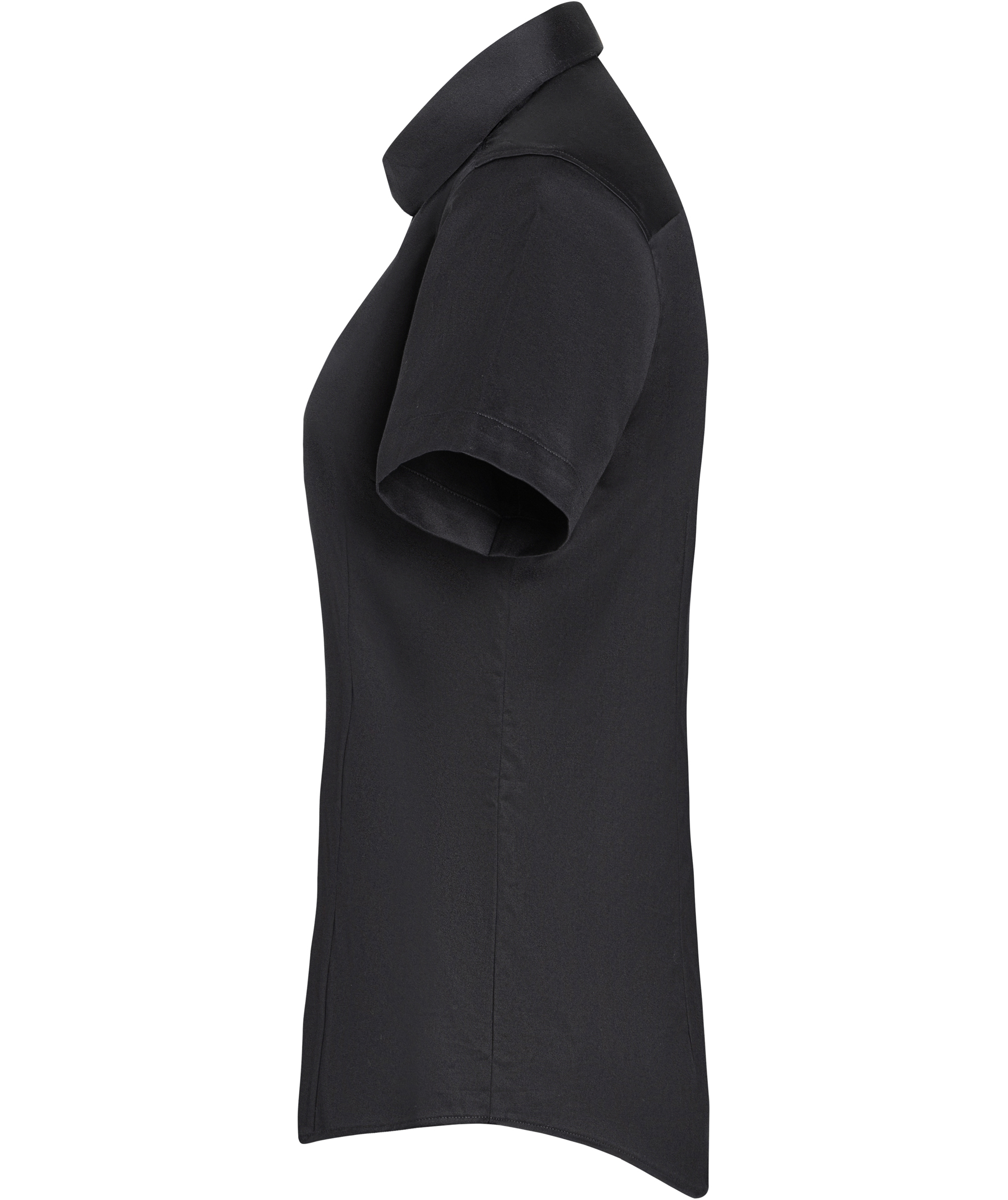 Karlowsky slim fit kurz&auml;rmlige Damenhemd, Black, large image number 4