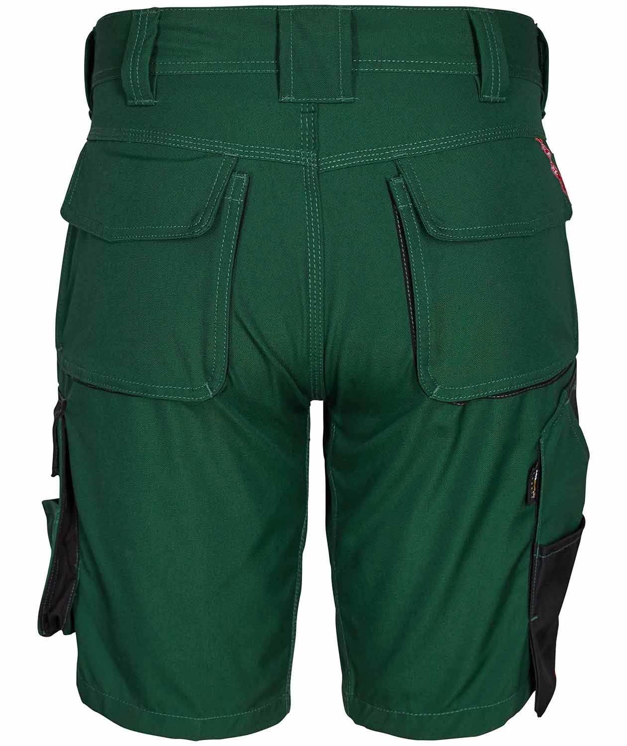 Engel Galaxy arbeidsshorts, Gr&oslash;nn/Svart