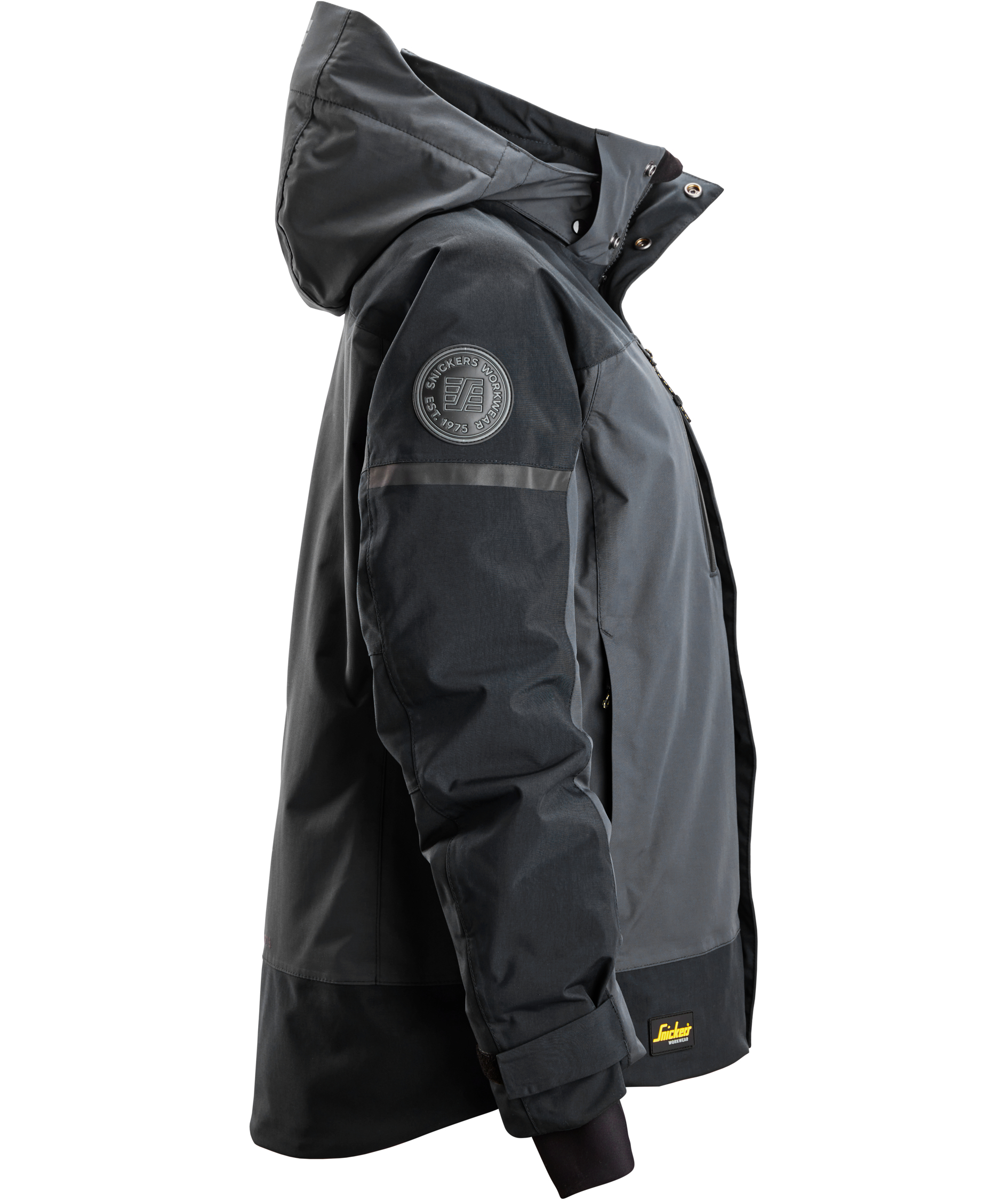 Snickers AllroundWork vinterjacka 1177 dam, Steel Grey/Dark Steel Grey, large image number 2