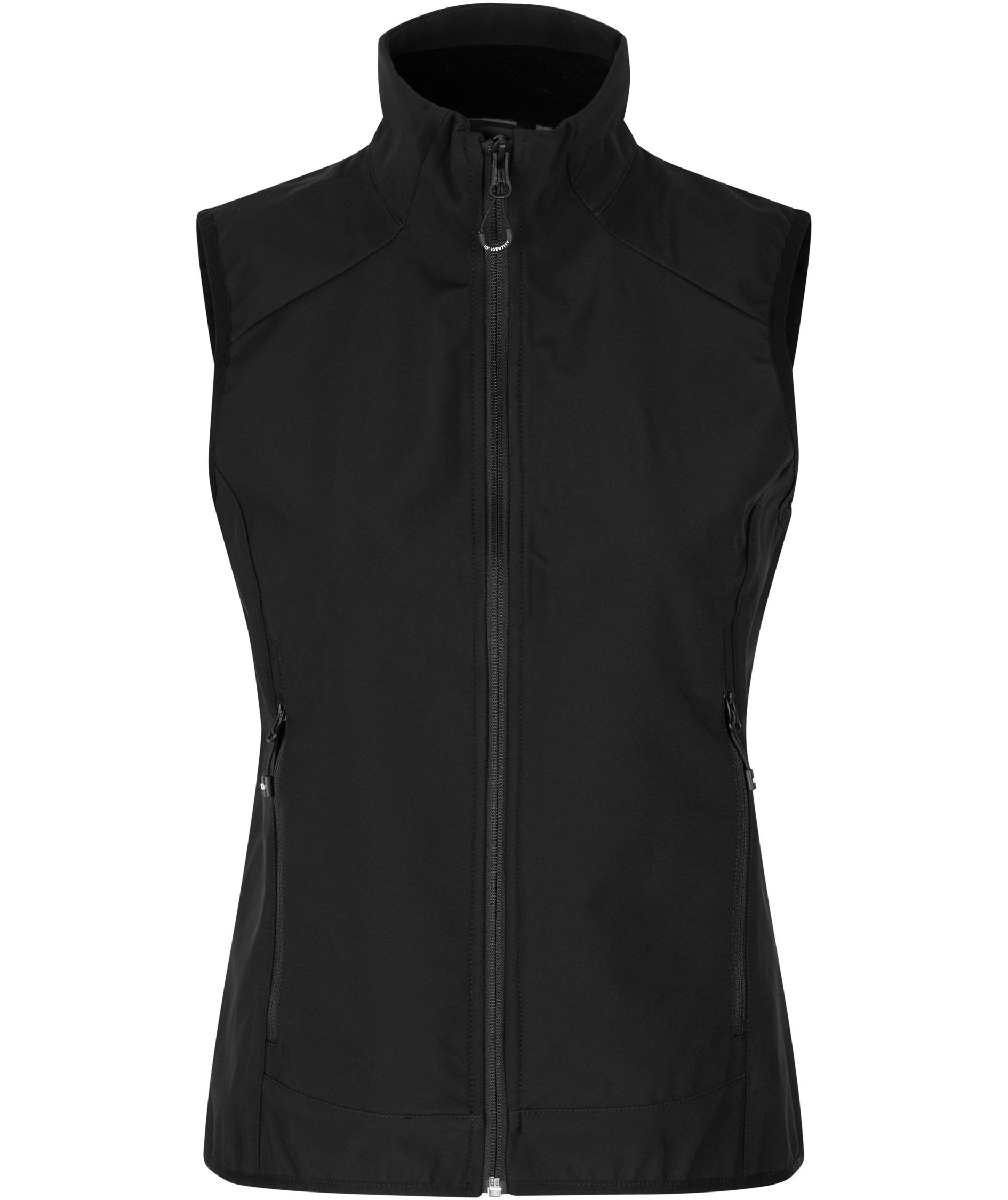 ID funktionel softshell v&auml;st dam, Svart