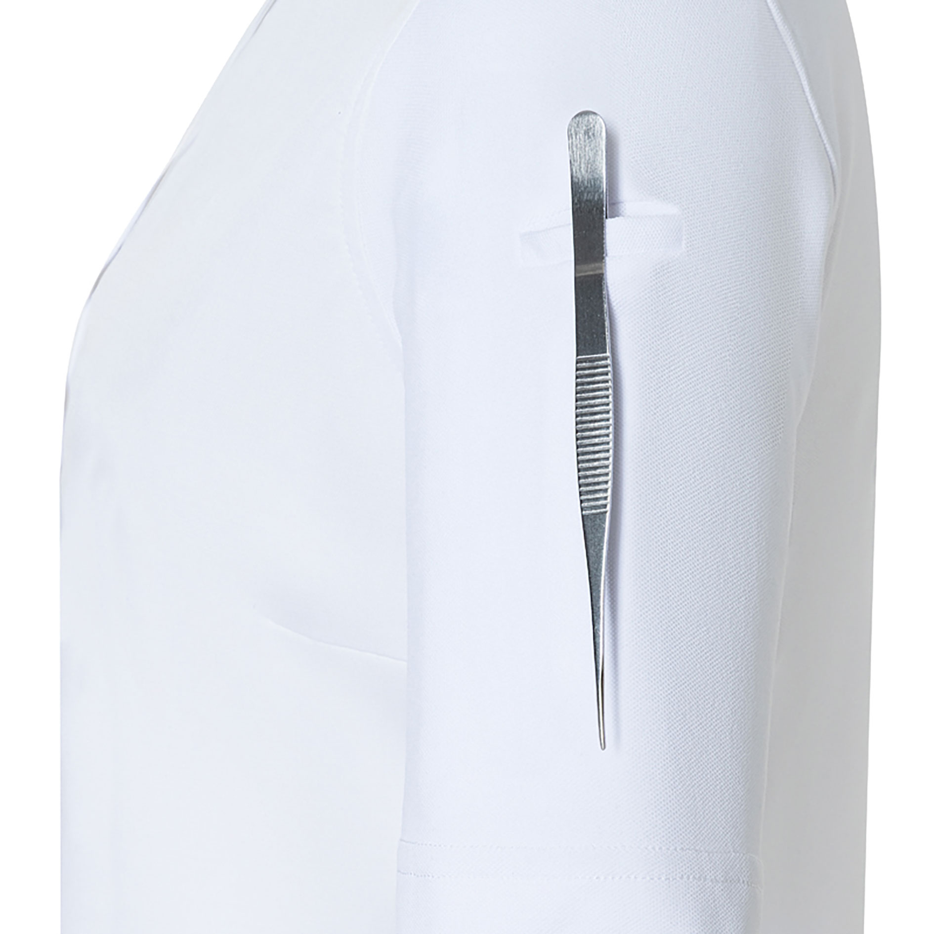 Karlowsky DIAMOND CUT&reg; Avantgarde short-sleeved women's chef jacket, White, large image number 5