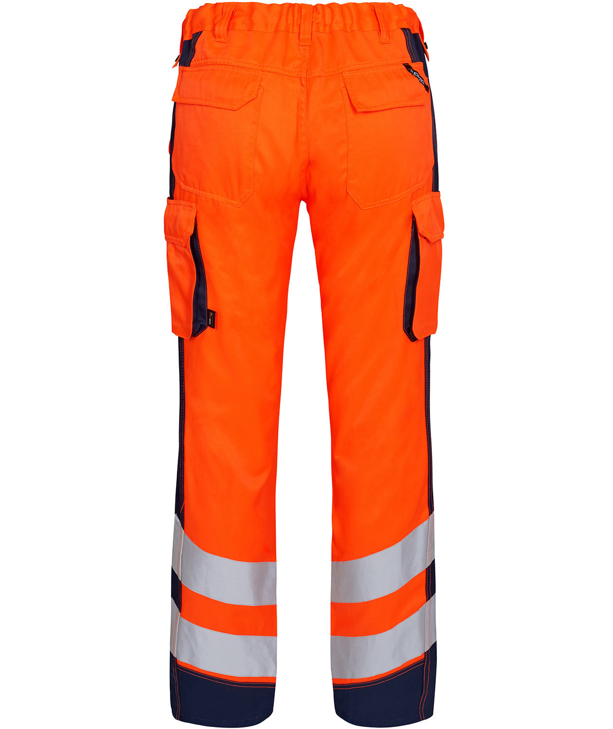 Engel Safety Light arbetsbyxa, Orange/Blue Ink, large image number 1