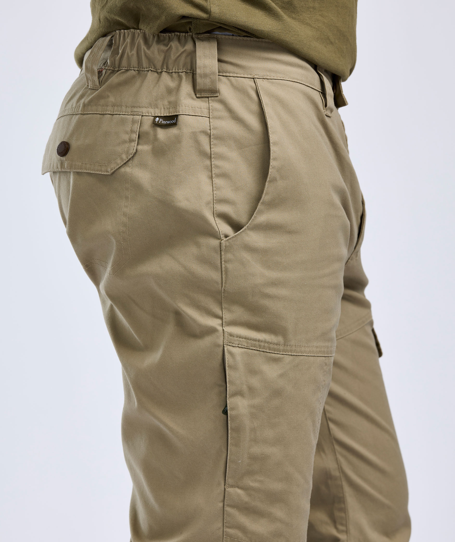 Pinewood Finnveden Outdoor bukser, Light Khaki, large image number 4