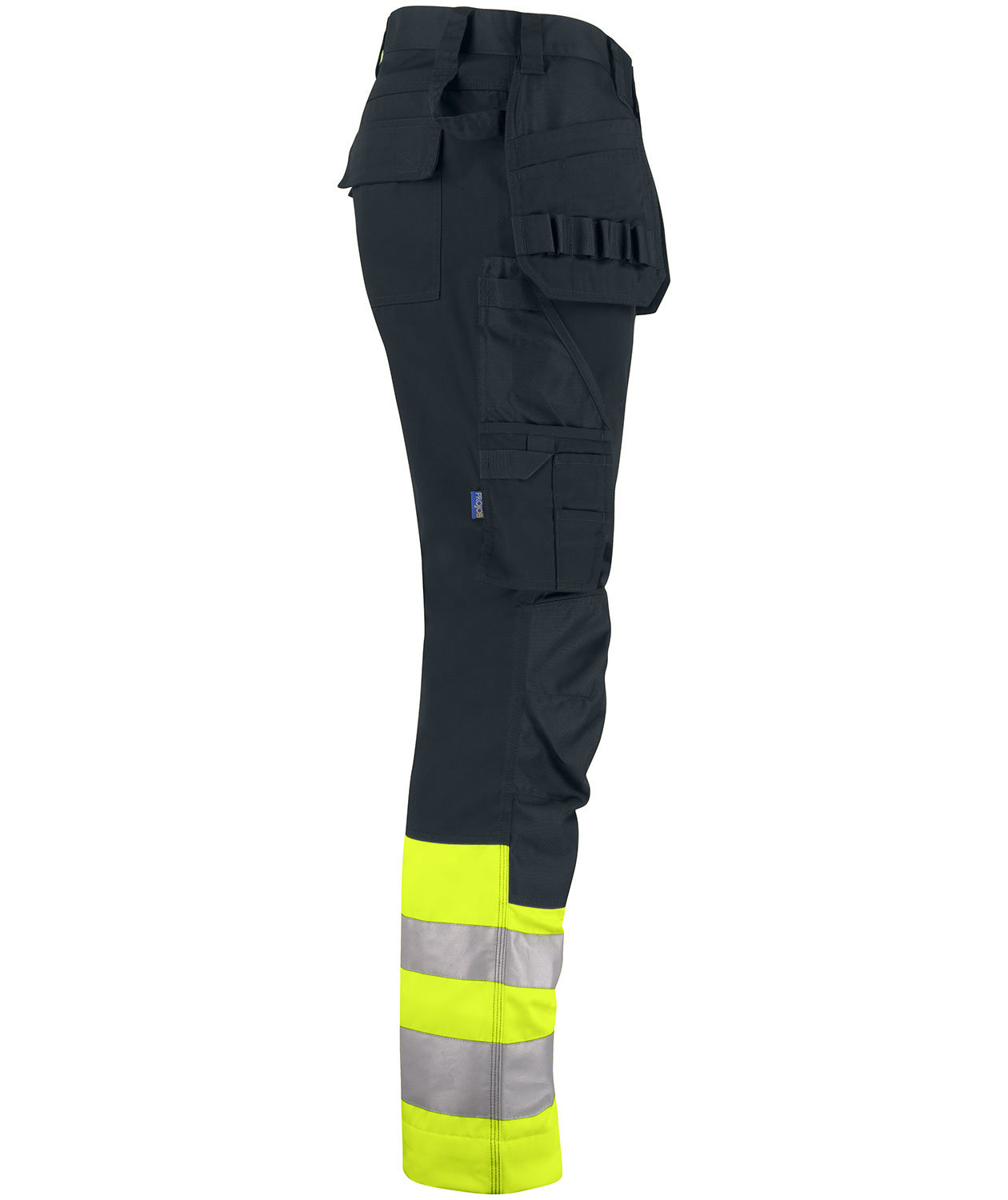 ProJob hantverksbyxa 6534, Varsel Gul/Svart, large image number 2