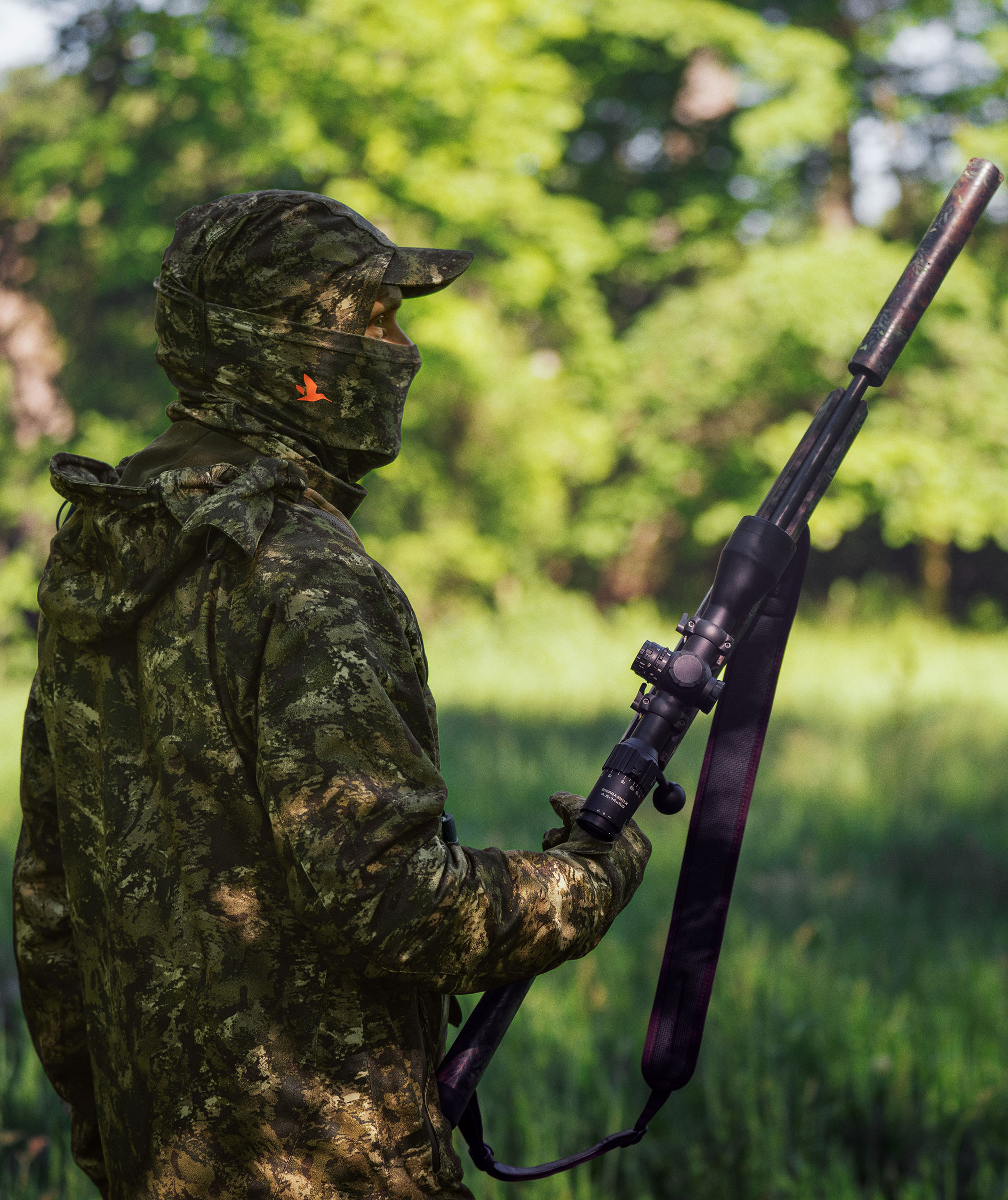 Seeland Avail camo jakke, InVis Green, large image number 8