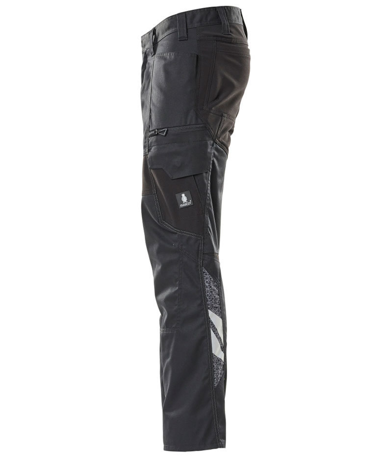 Mascot Accelerate service trousers, Black, large image number 3
