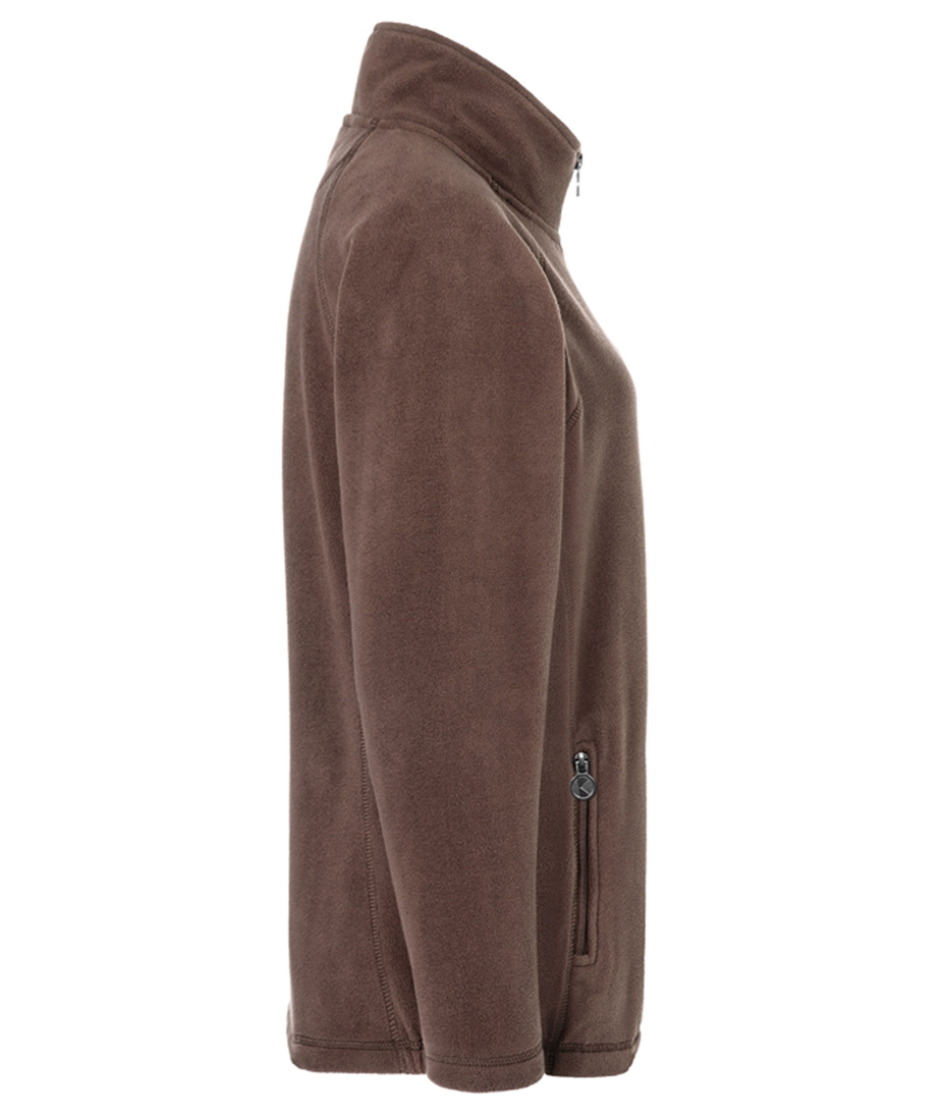 Karlowsky dame Fleecejakke, Lysebrun, large image number 3