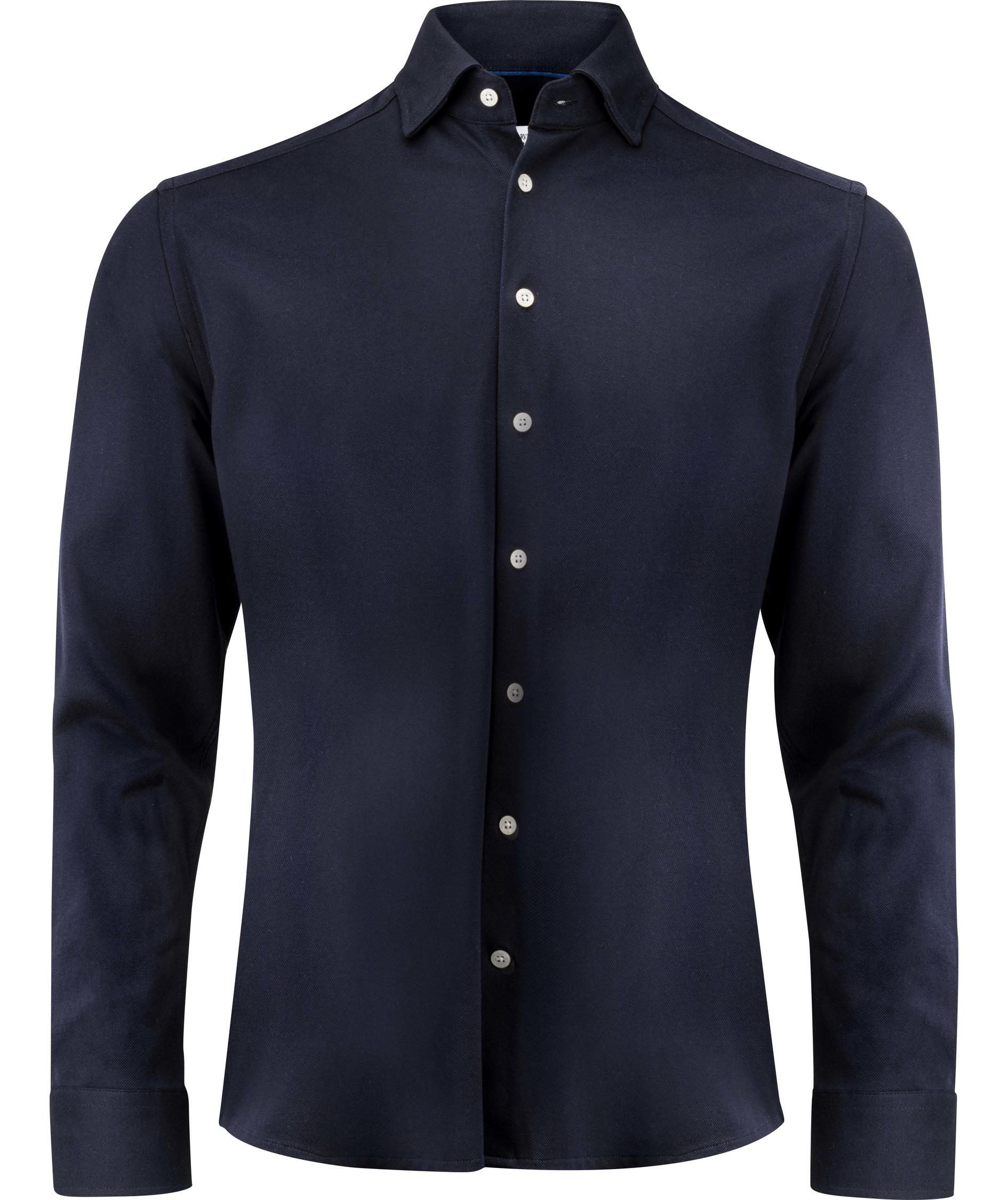 J. Harvest & Frost Indigo Bow regular fit skjorta, Navy, Navy, swatch