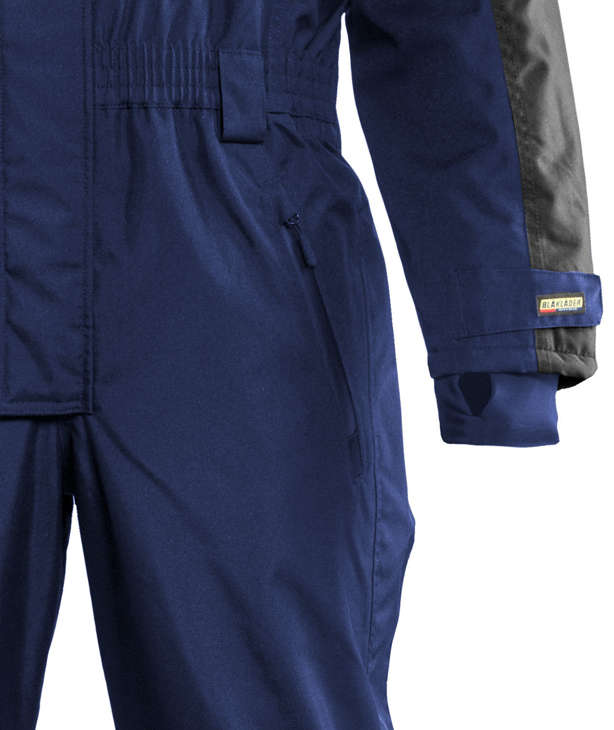 Bl&aring;kl&auml;der termooverall, Marinbl&aring;/Svart, large image number 2