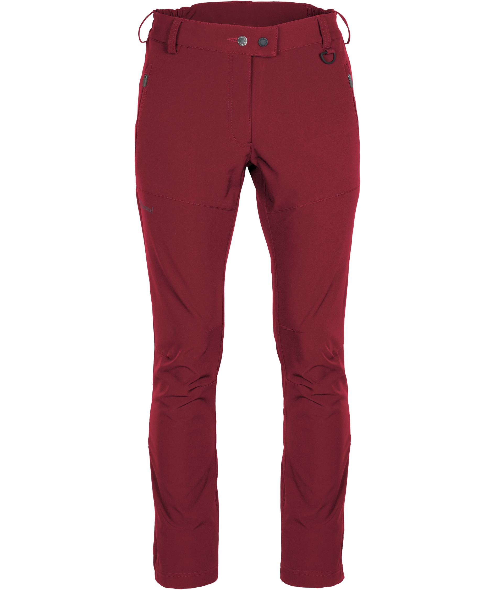 Pinewood Wilda Stretch dame skalbukser, Dark Tomato