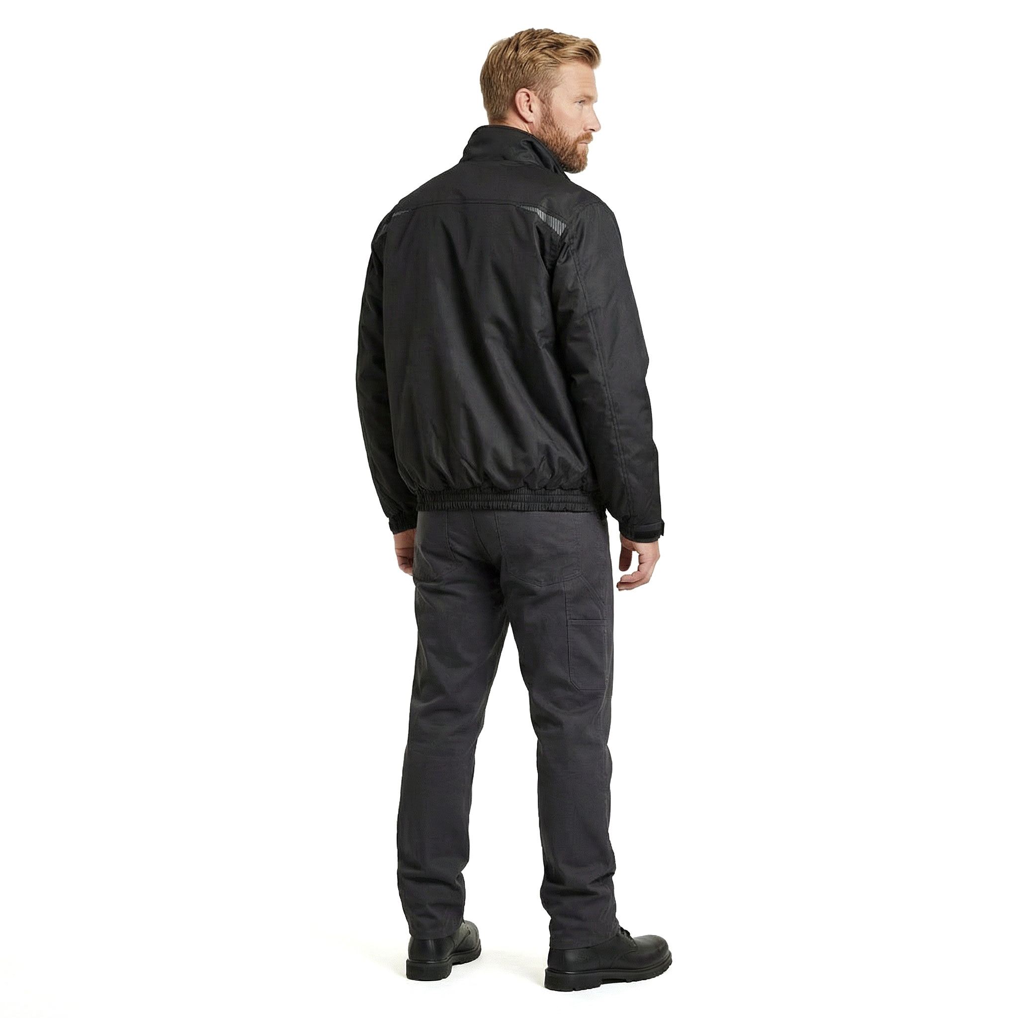 Westborn pilot jacket, Black, large image number 3