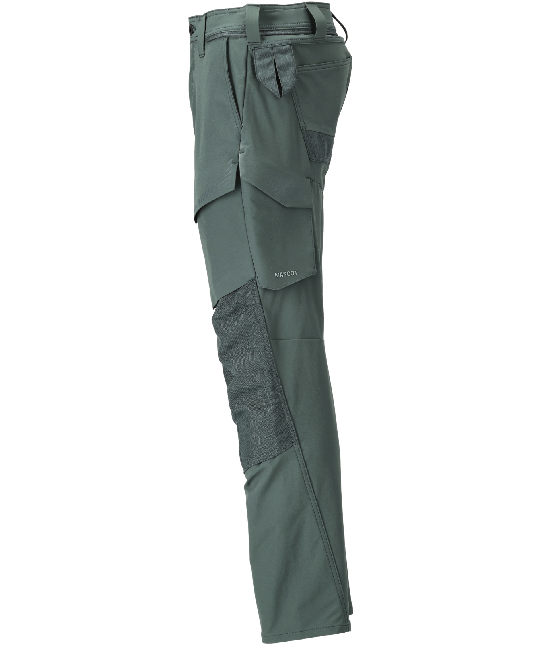 Mascot Customized arbejdsbukser full stretch, Skovgr&oslash;n, large image number 3
