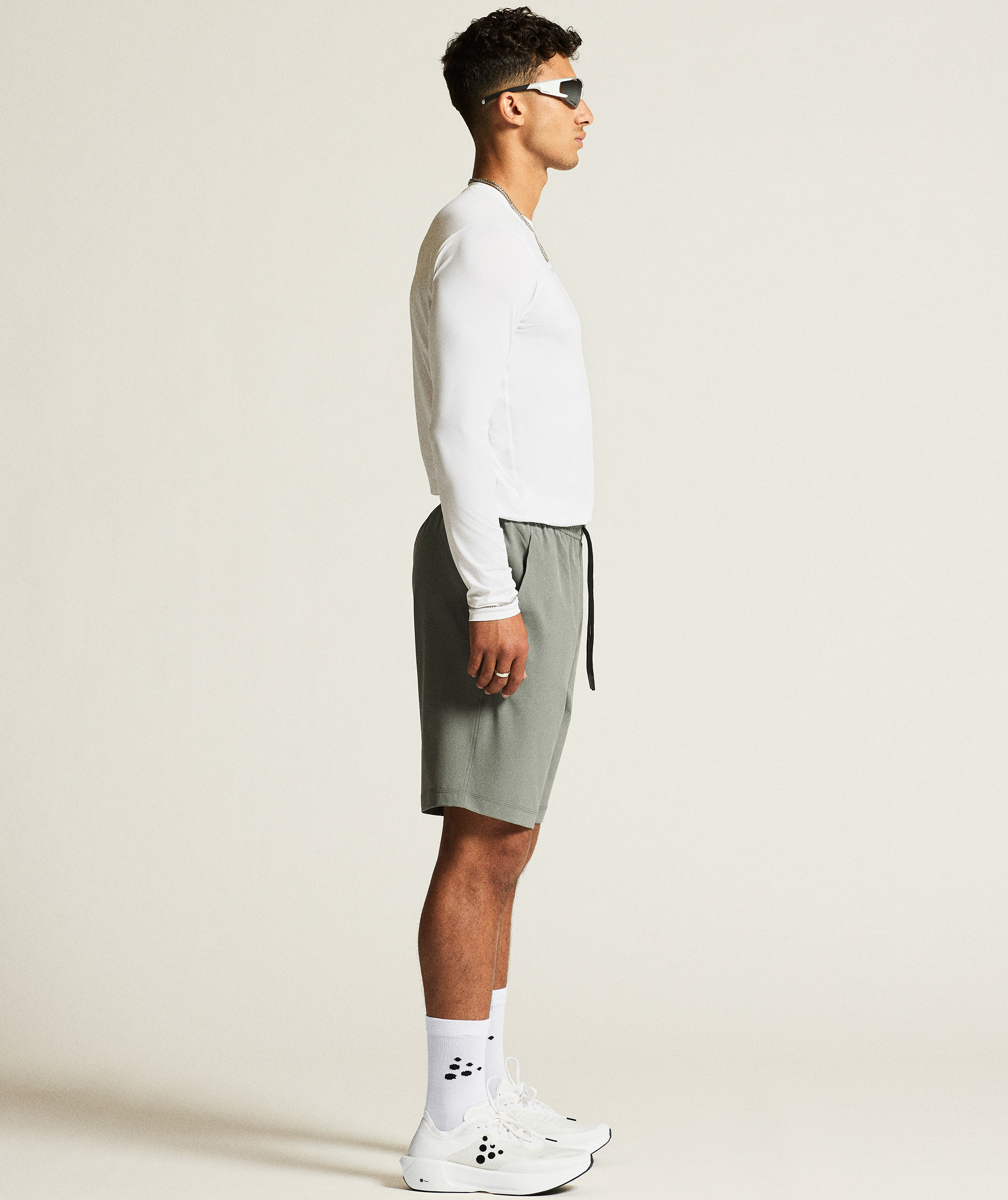 Craft ADV Essence l&aring;ng&auml;rmad T-shirt, White, large image number 6