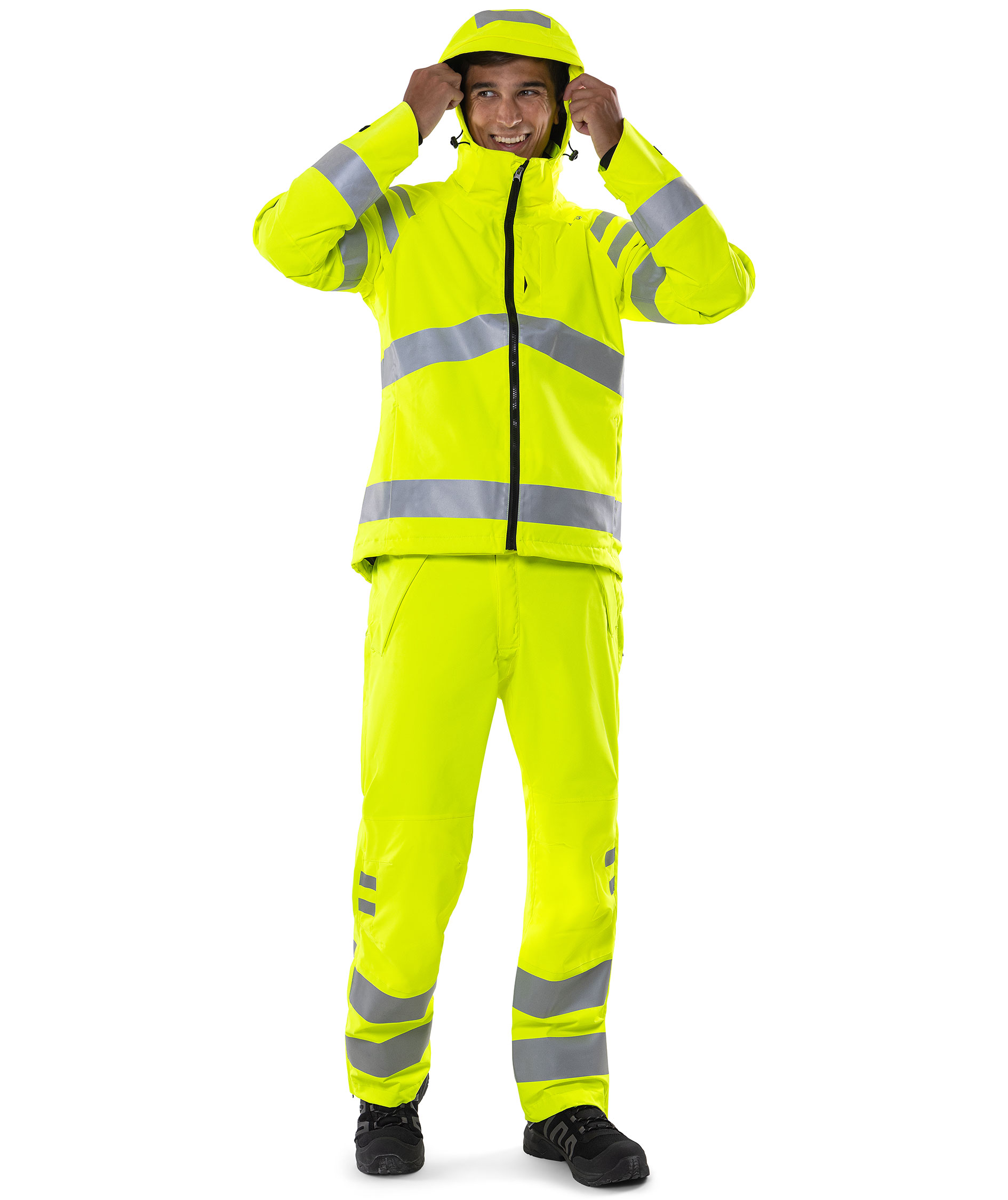 Fristads skaljakke 4680 GLPS, Hi-Vis&nbsp;Gul, large image number 6