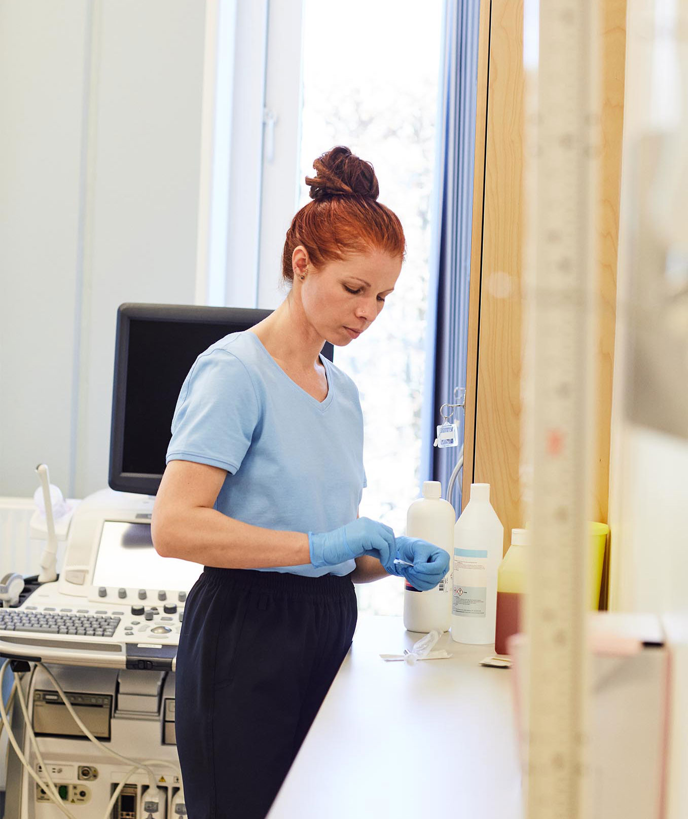 ID PRO wear CARE  T-shirt dam, Ljusbl&aring;, large image number 5