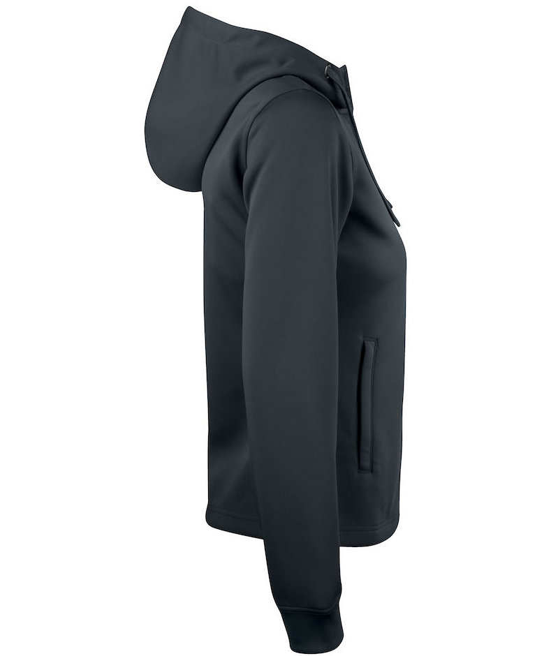 Clique Basic Active hoodie dam, Svart, large image number 2