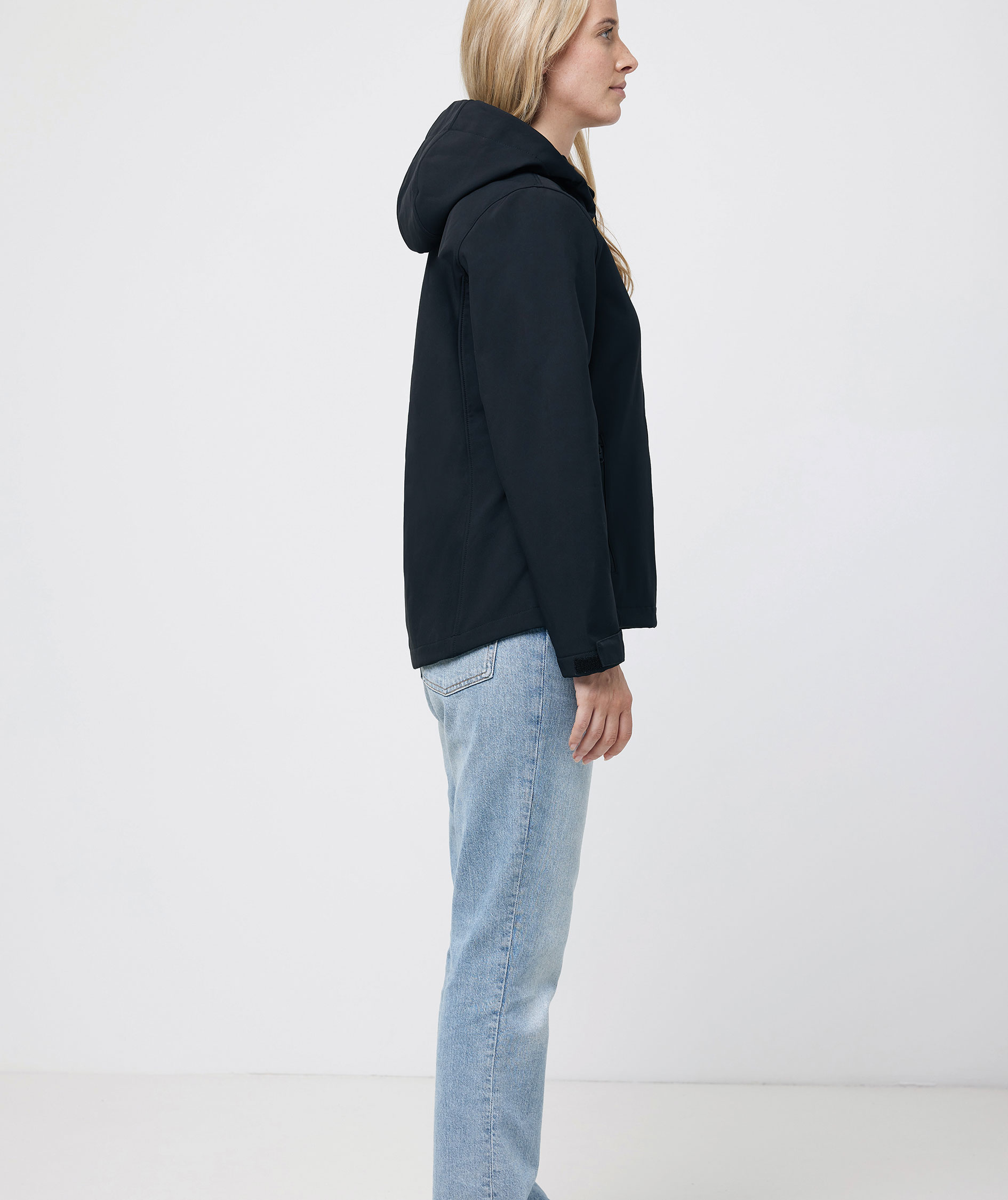 Iqoniq Makalu women's softshell jacket, Black, large image number 4