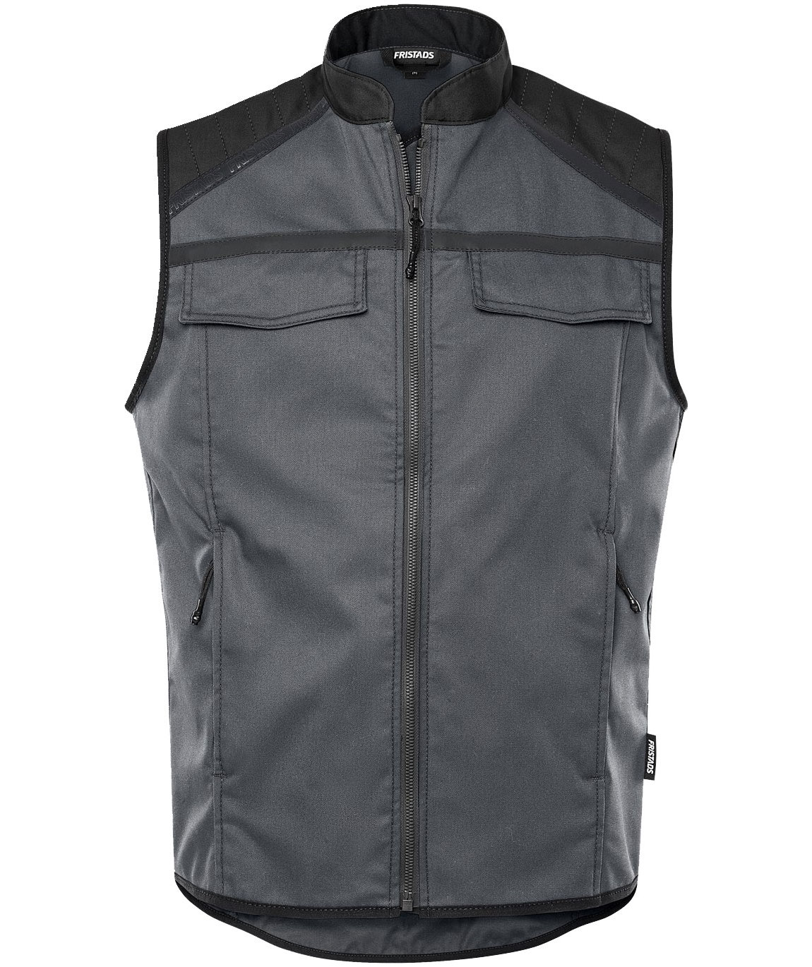 Fristads arbetsv&auml;st 5555 STFP, Gr&aring;/Svart