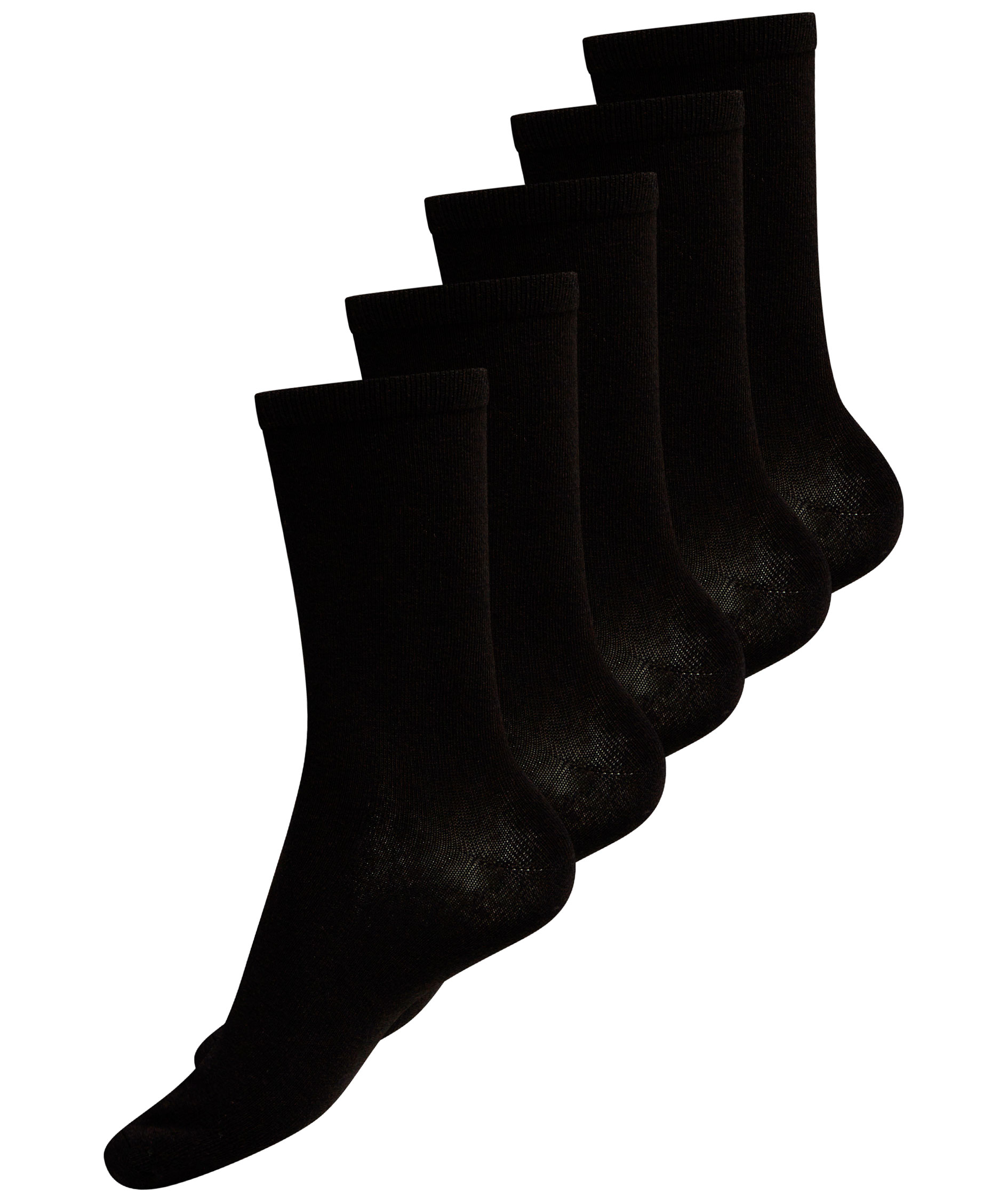 NORVIG Basic 5-pack strumpor dam, Svart