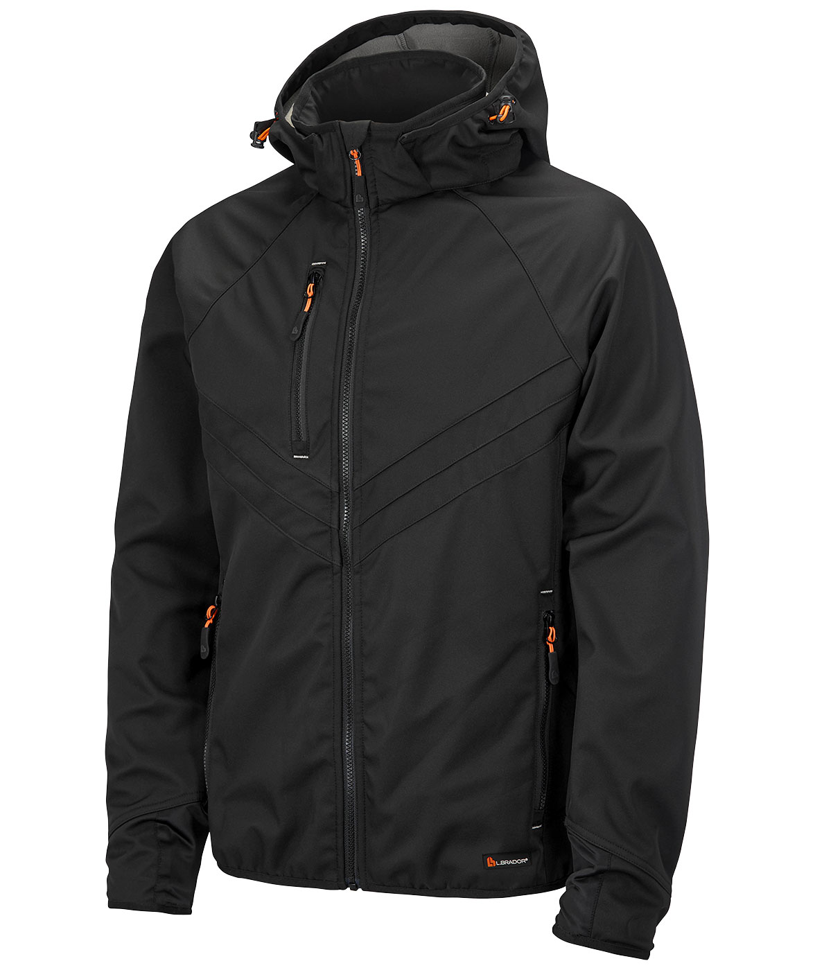 L.Brador&nbsp;Aereo softshelljacka 2032P, Svart