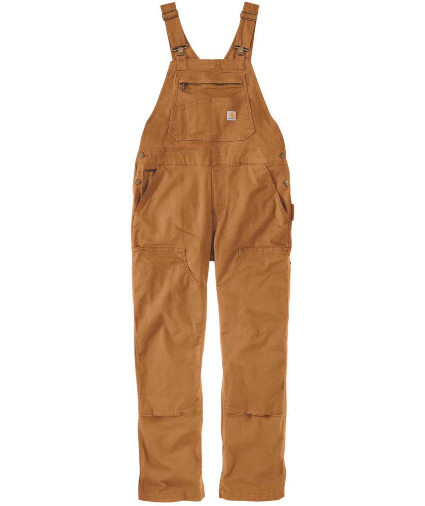 Carhartt Denim h&auml;ngselbyxa dam, Carhartt Brown