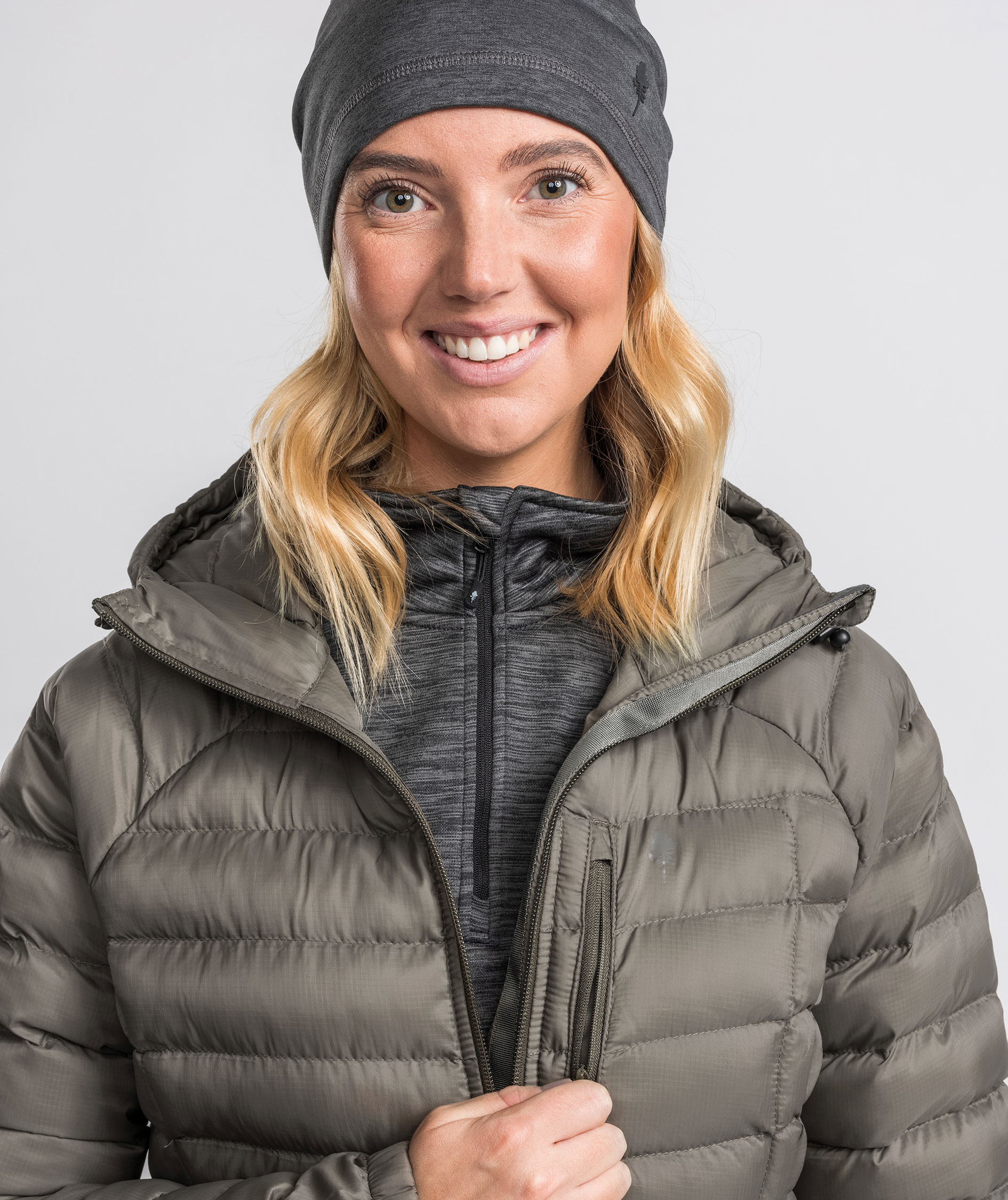 Pinewood&nbsp;Abisko Insulation vatteret damejakke, Dark Mole Brown, large image number 9