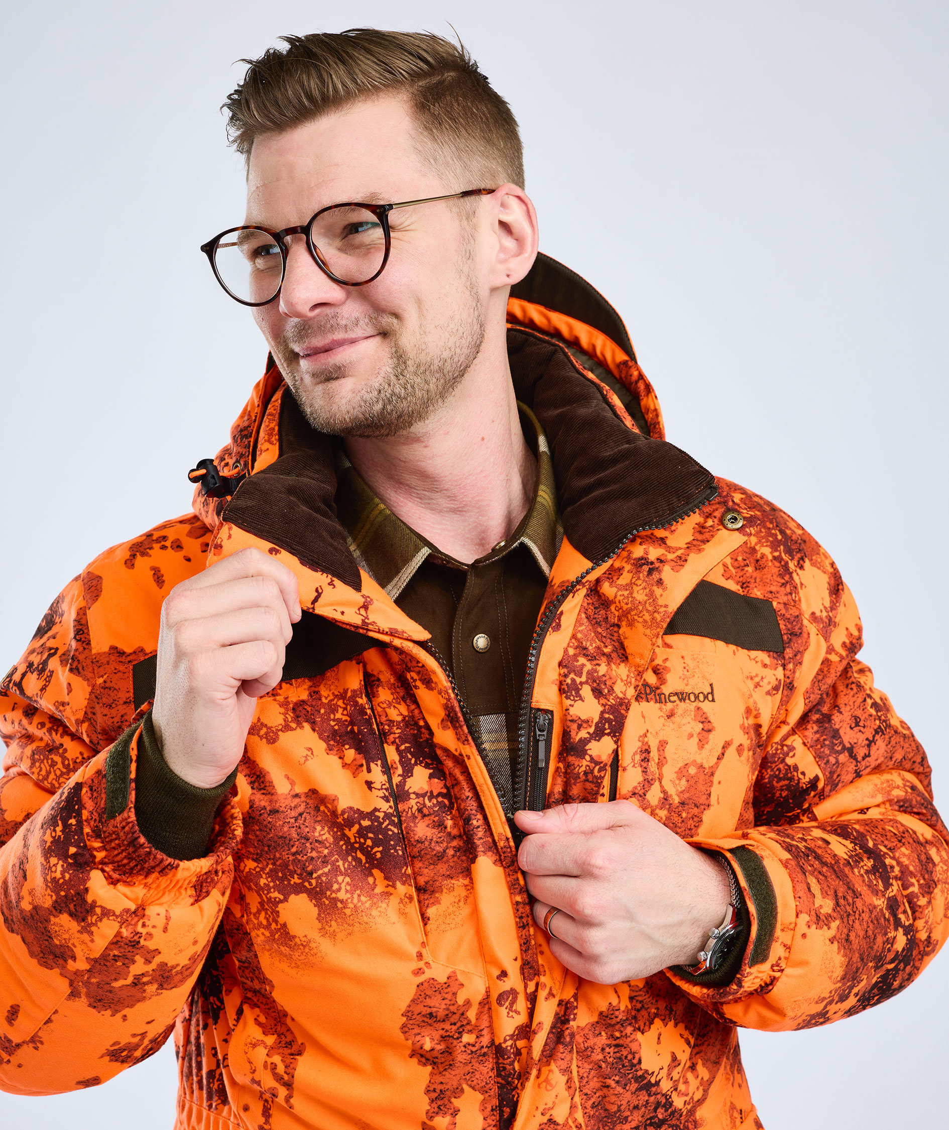 Pinewood Abisko Camou 2.0 jakke, Strata Blaze, large image number 5