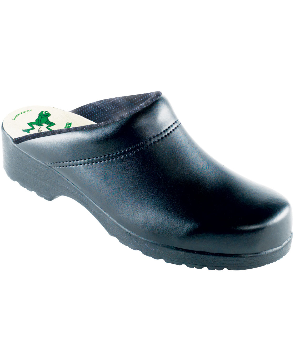 Euro-Dan Flex tresko uten helkappe O2, Svart