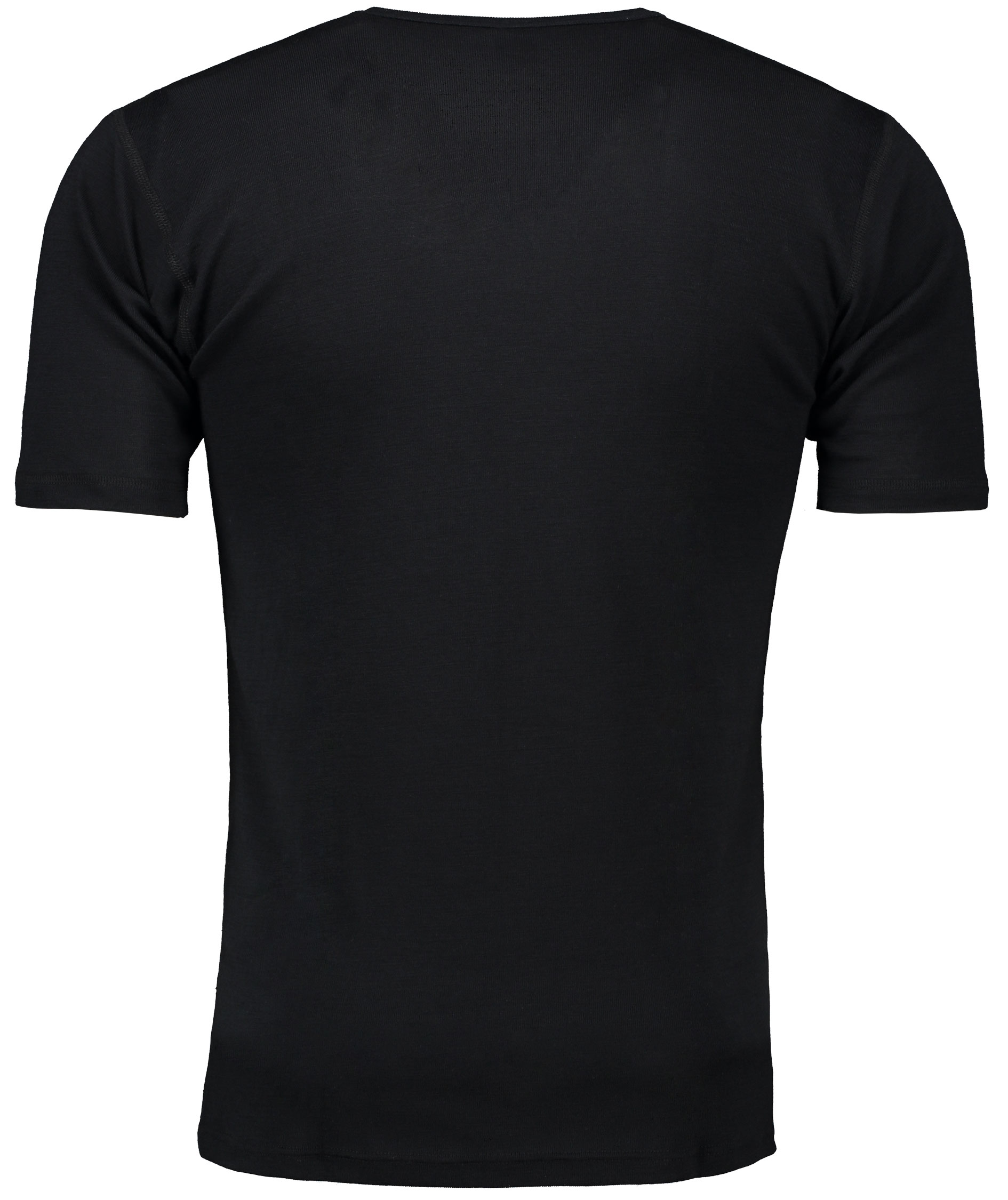 Westborn T-shirt med merinoull, Black, large image number 4