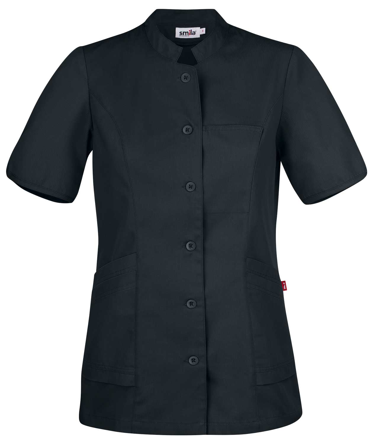 South West Aila kort&auml;rmad skjorta dam, Svart