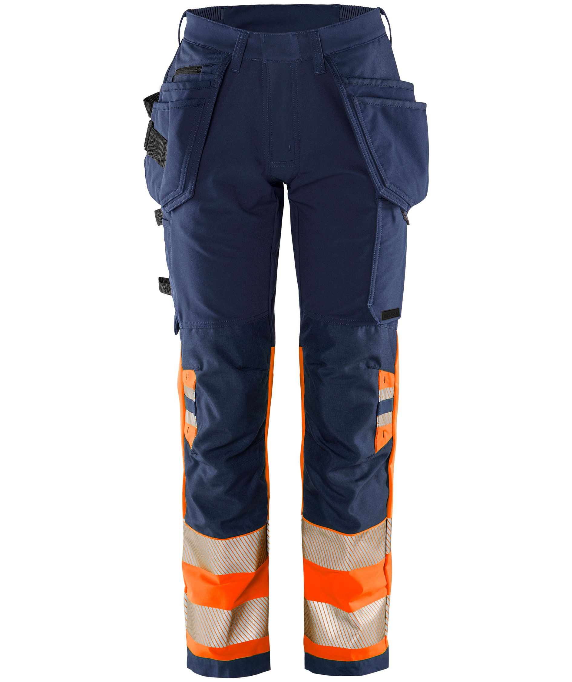 Varsel Orange/Marinbl&aring;