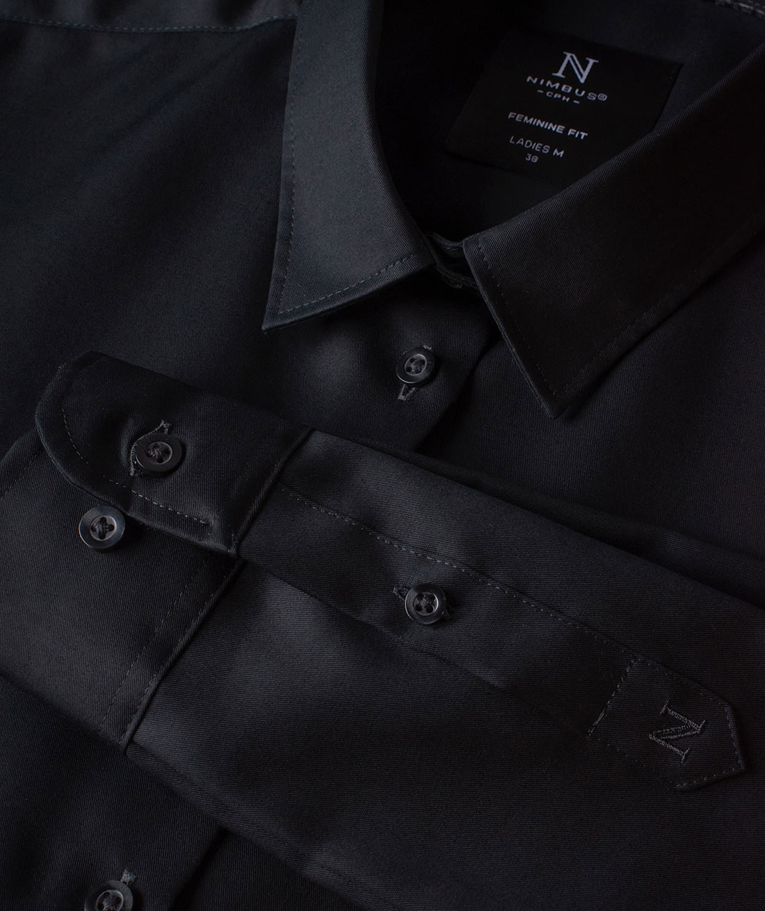 Nimbus Portland dameskjorte, Svart, large image number 5