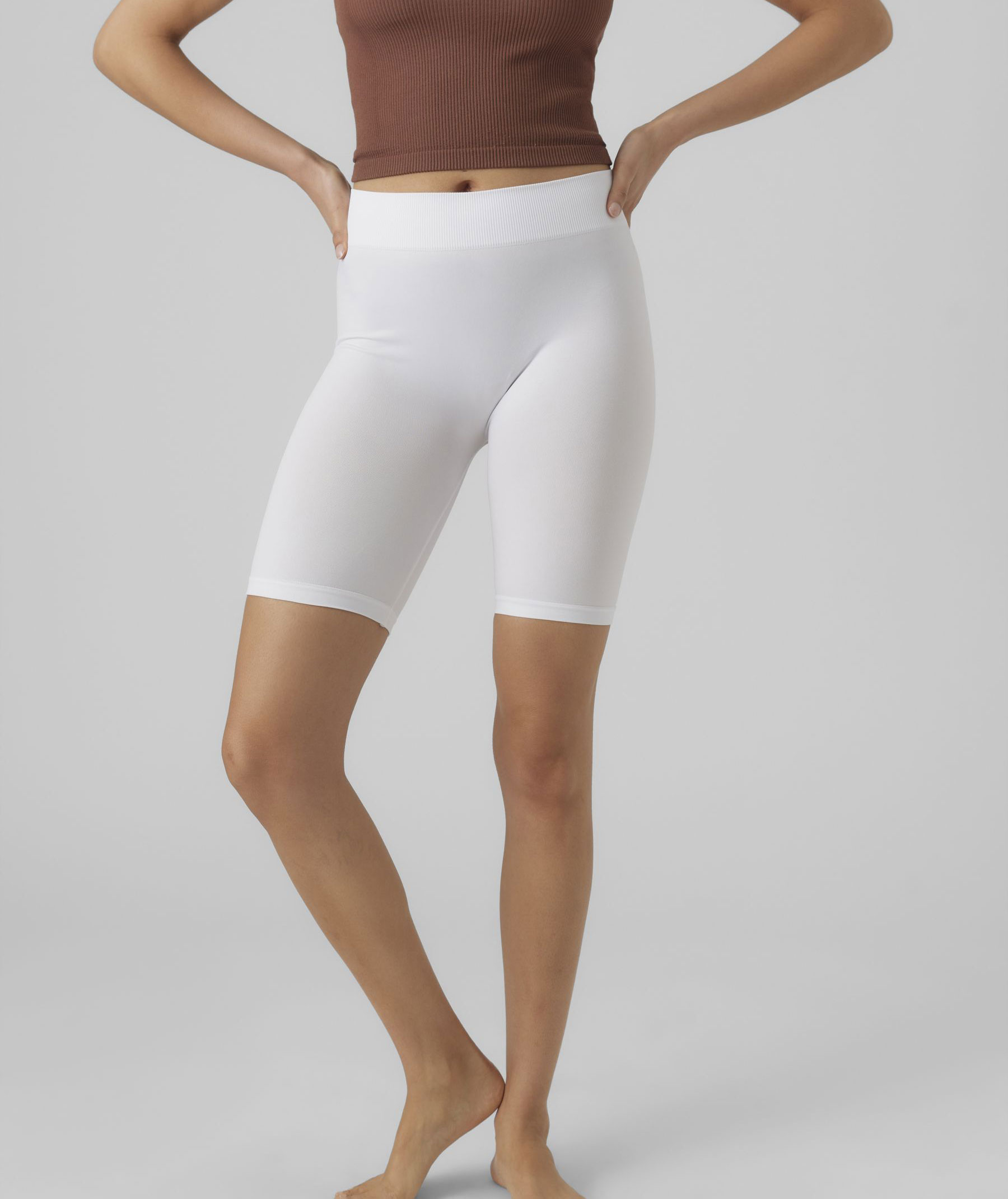 Vero Moda VMJACKIE Seamless Damen Unterziehhosen, Snow White, large image number 3